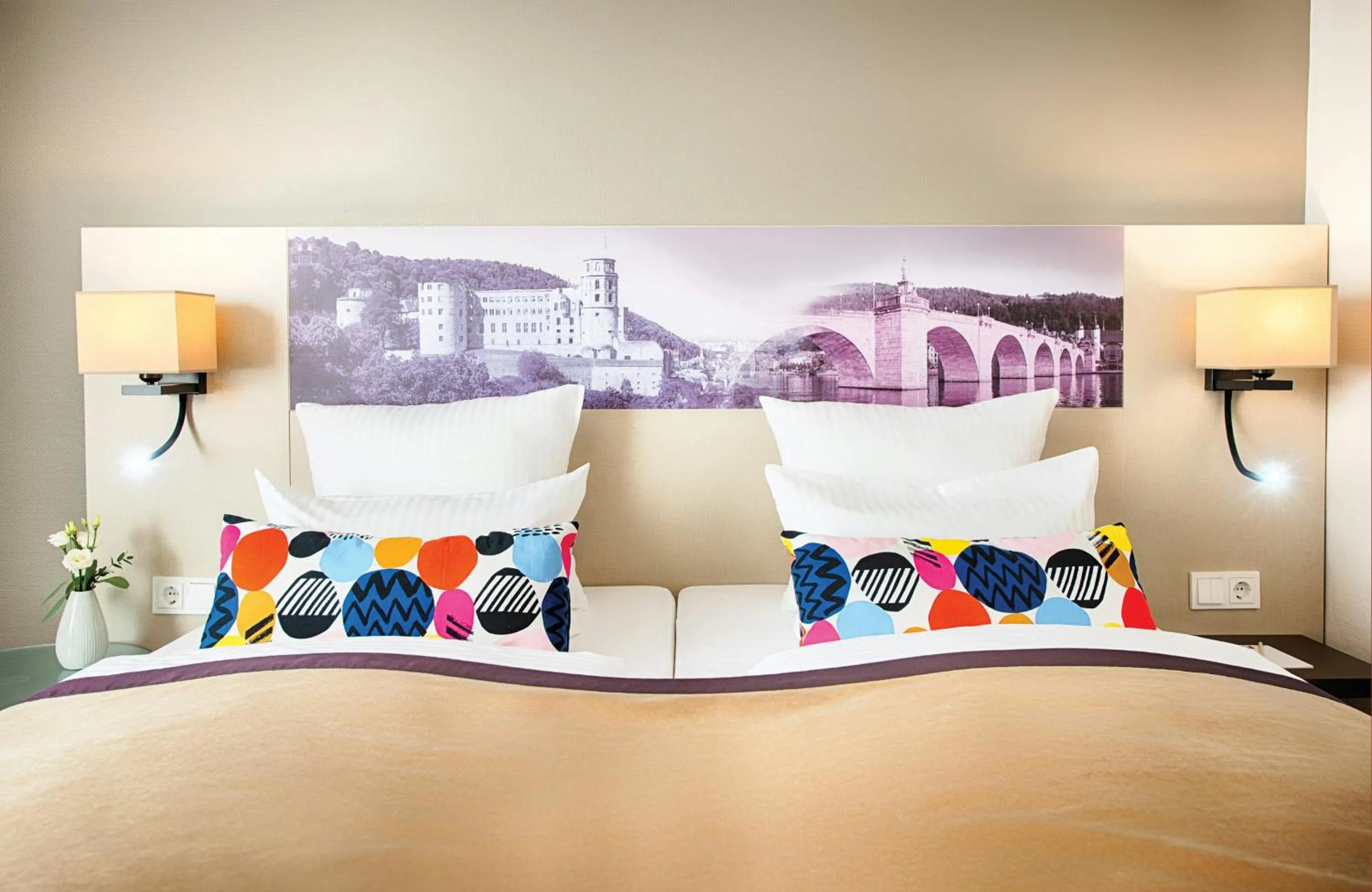 Photo of the whole room, Bed in Leonardo Hotel Heidelberg