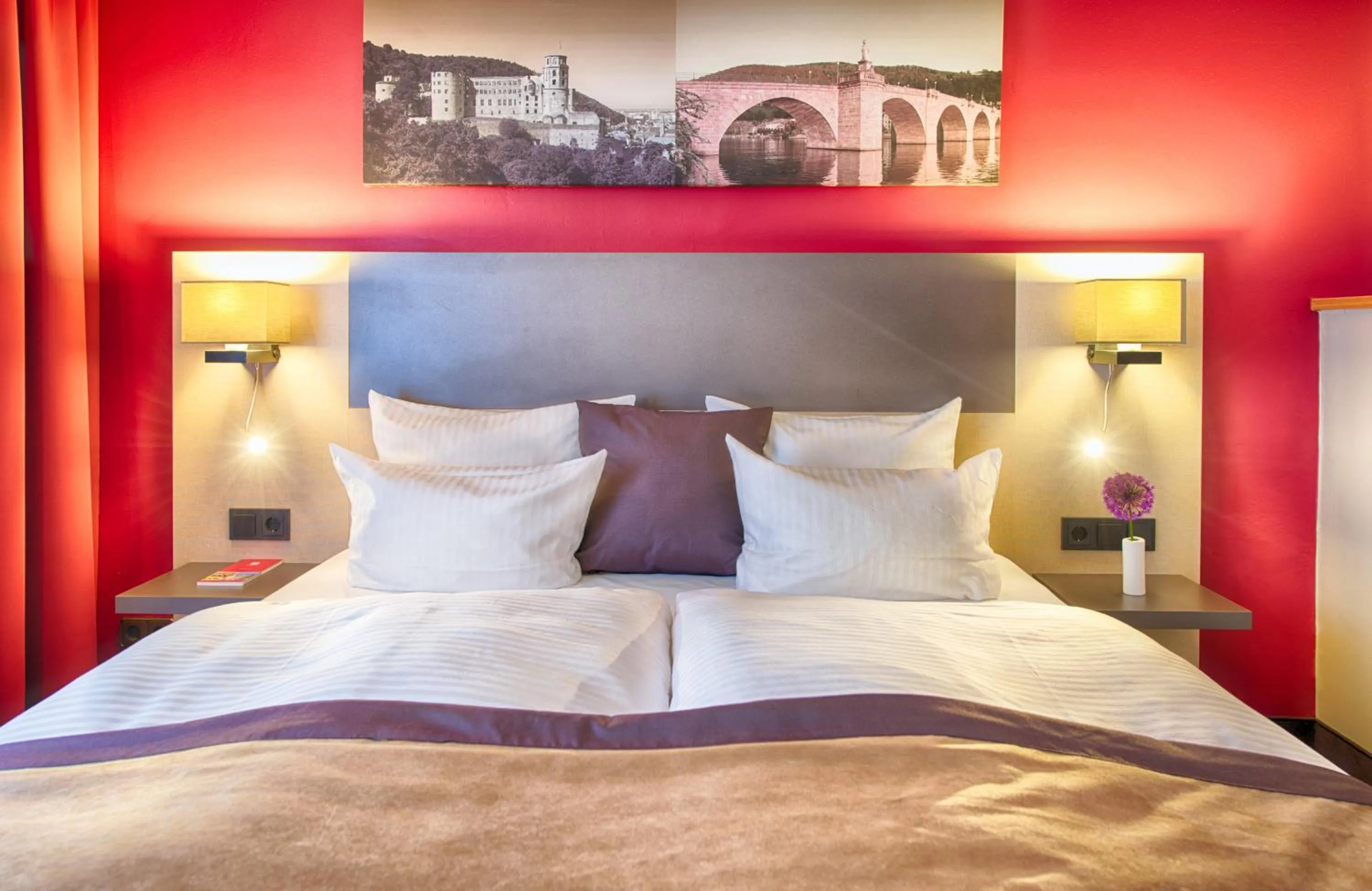 Photo of the whole room, Bed in Leonardo Hotel Heidelberg