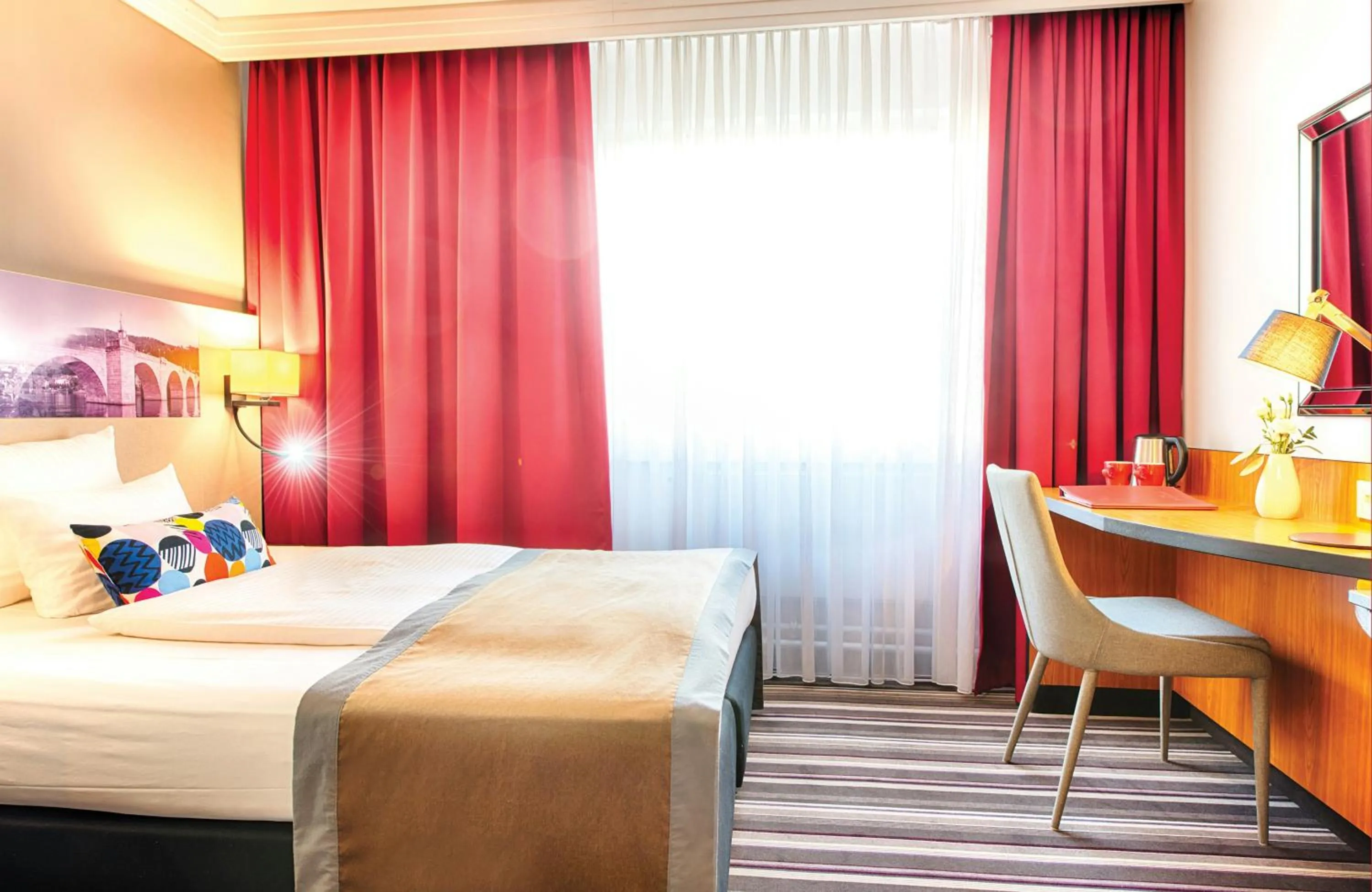 Photo of the whole room, Bed in Leonardo Hotel Heidelberg