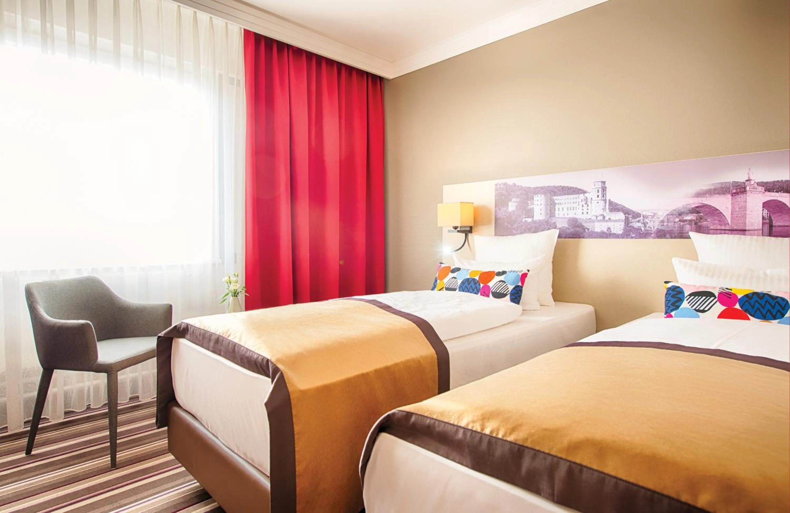 Photo of the whole room, Bed in Leonardo Hotel Heidelberg