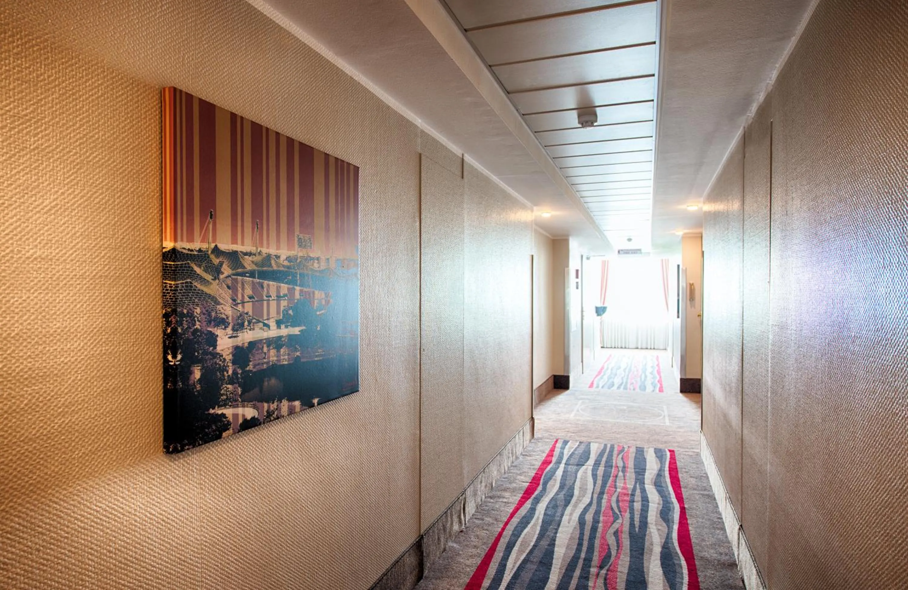 Decorative detail in Leonardo Hotel Munich Arabellapark