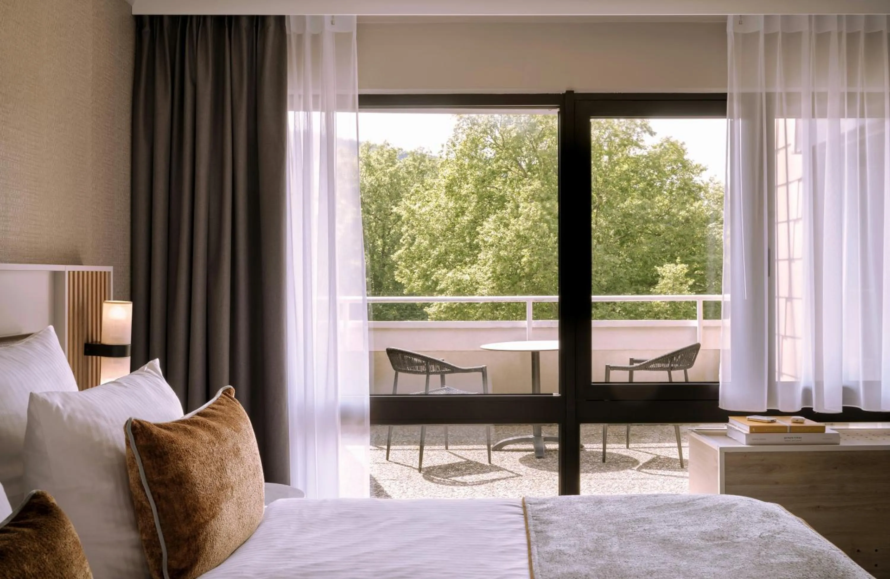 Photo of the whole room, Bed in Leonardo Royal Hotel Baden- Baden