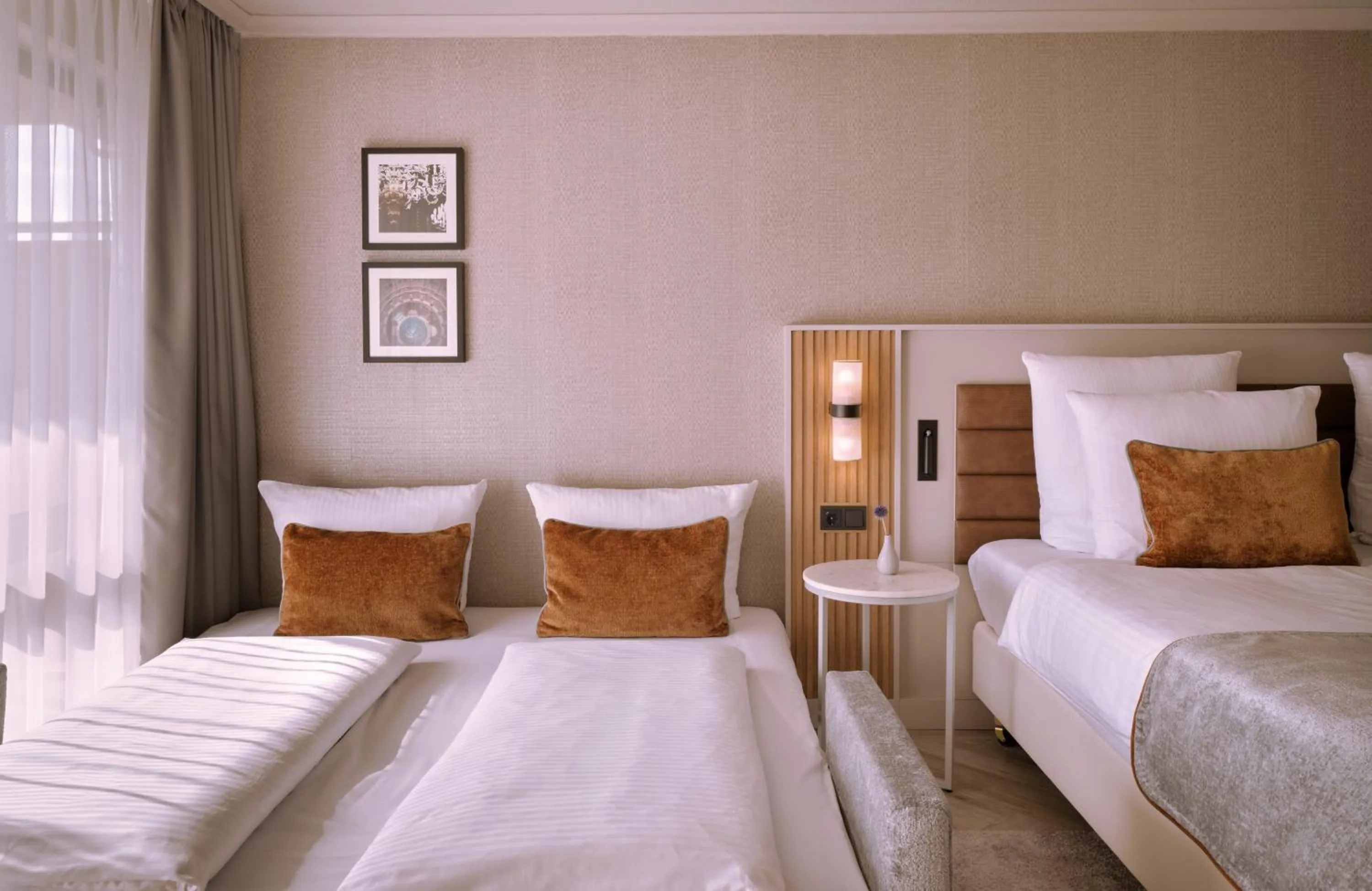 Bedroom, Bed in Leonardo Royal Hotel Baden- Baden