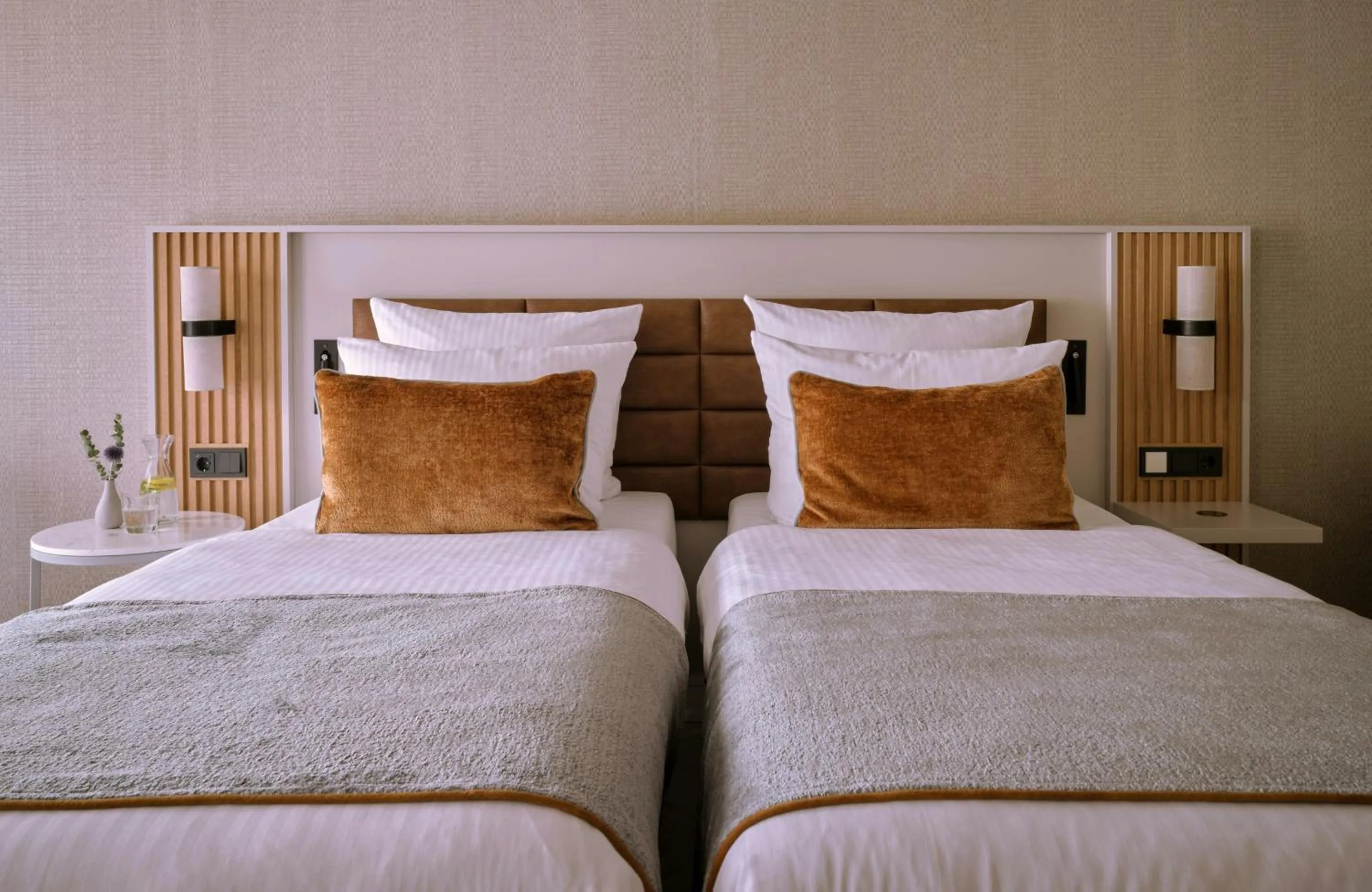 Bedroom, Bed in Leonardo Royal Hotel Baden- Baden