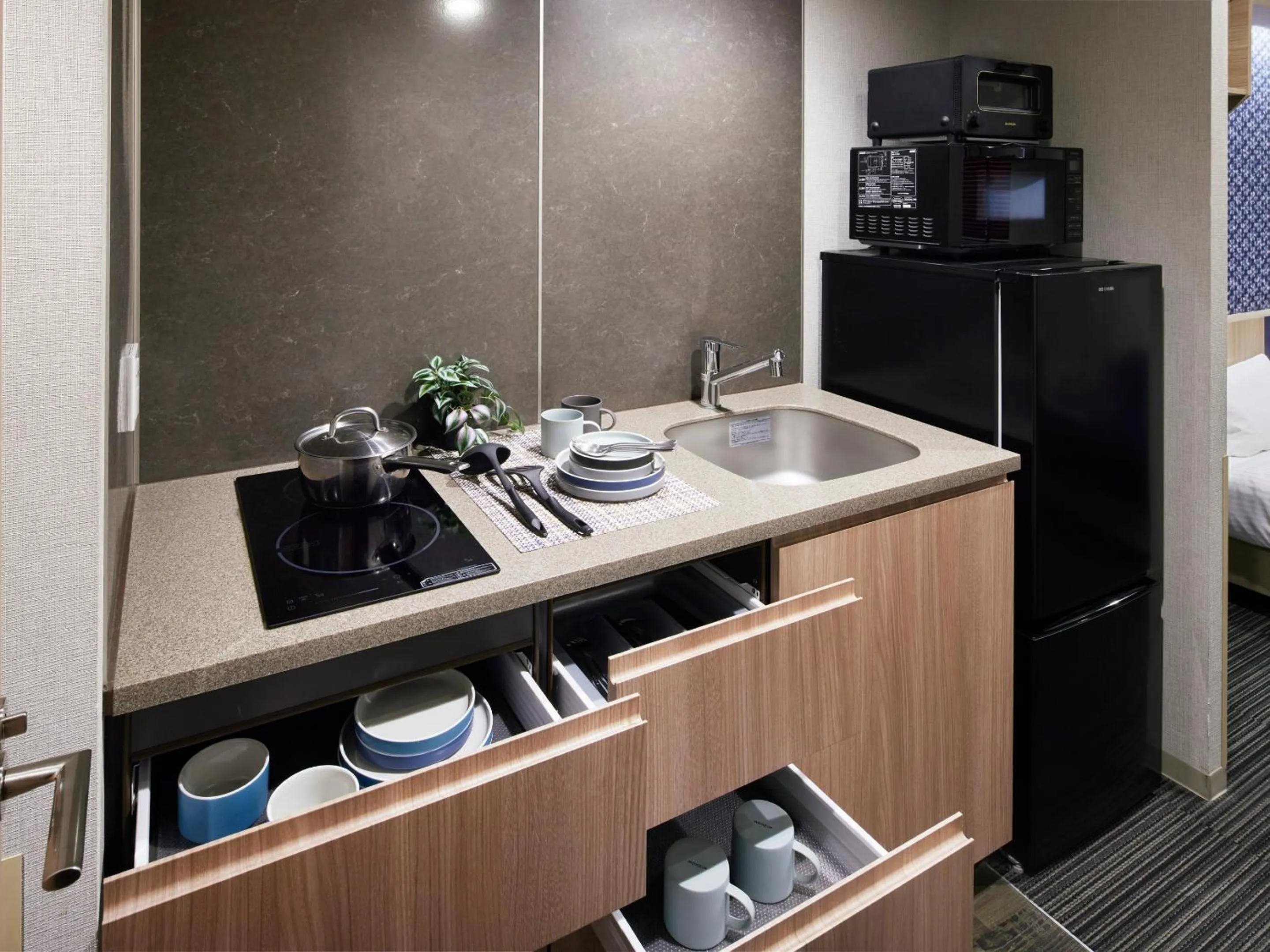 Kitchen or kitchenette in Minn Nishi Kasai