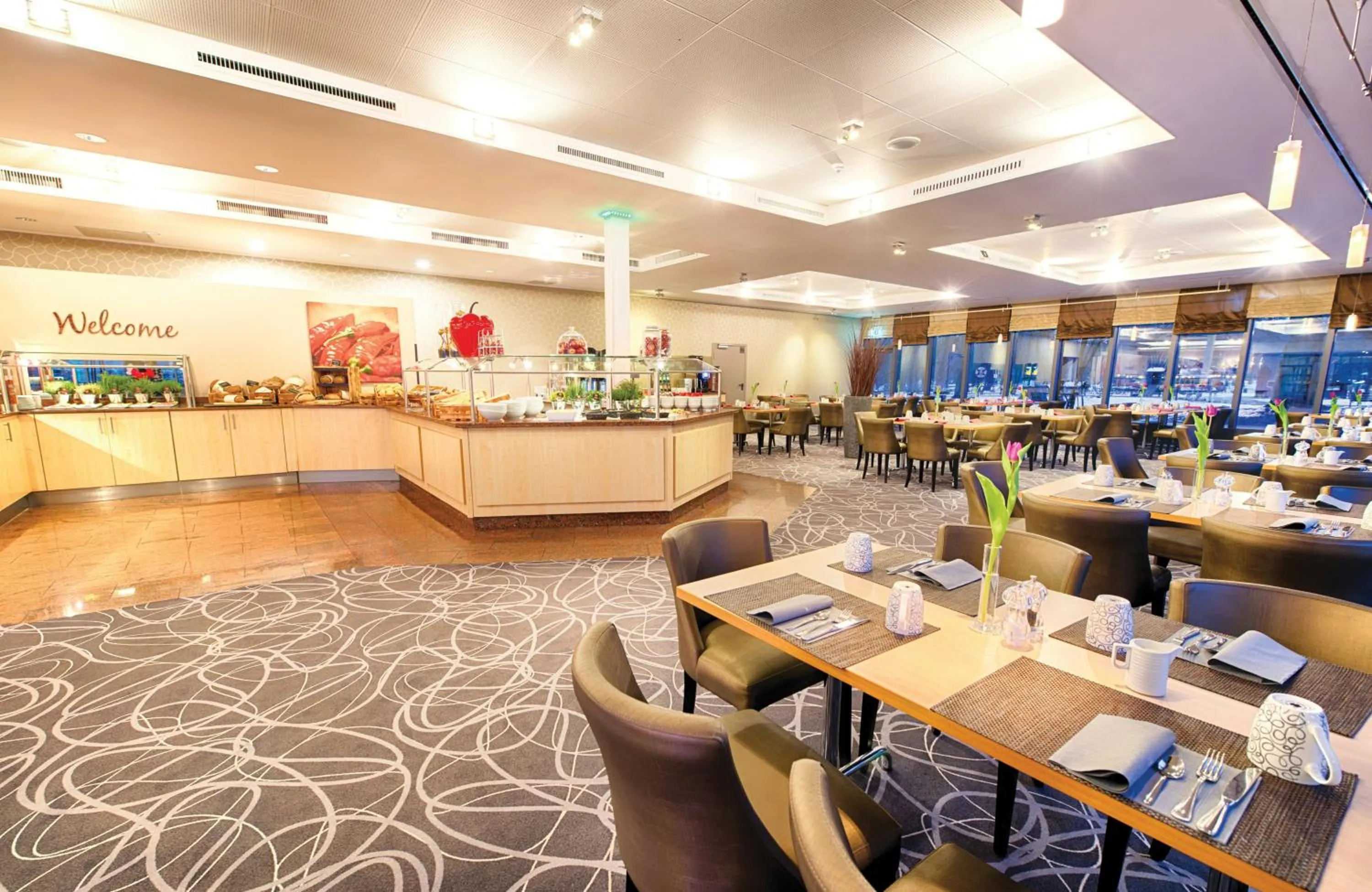 Buffet breakfast in Leonardo Hotel Hannover