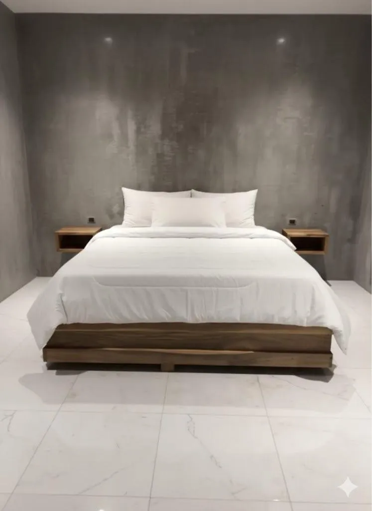 Bedroom, Bed in Palomino Sunrise