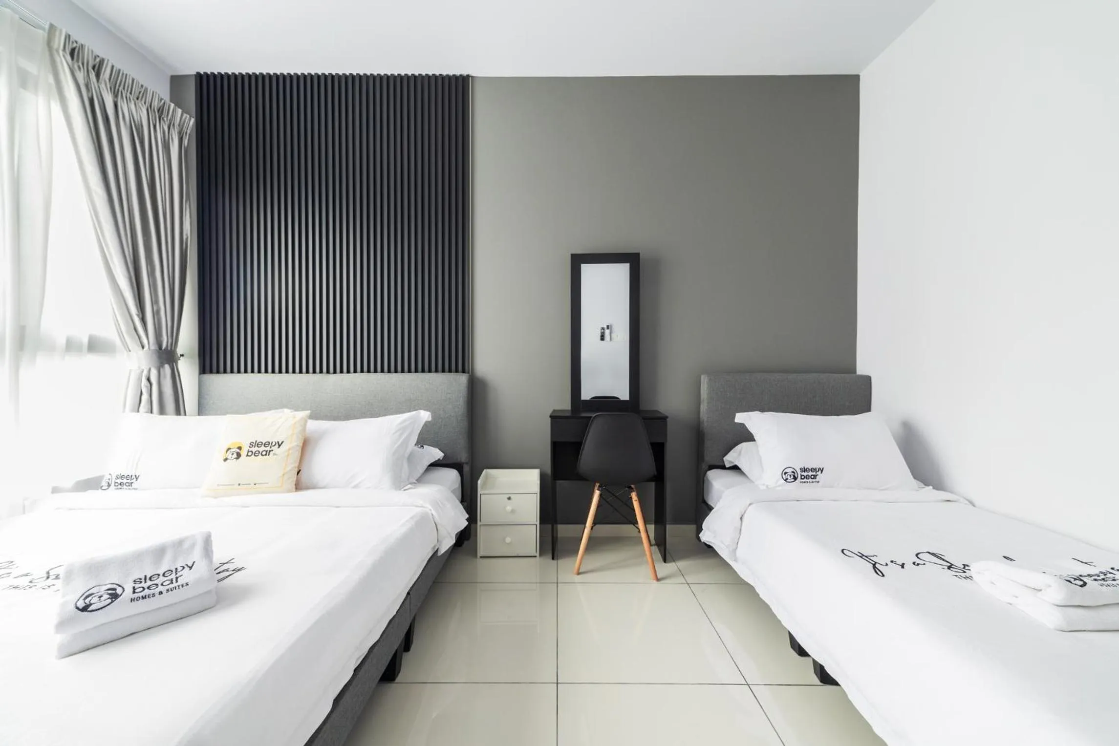 Bed in Gaia Residence, Gamuda Gardens Rawang by Sleepy Bear