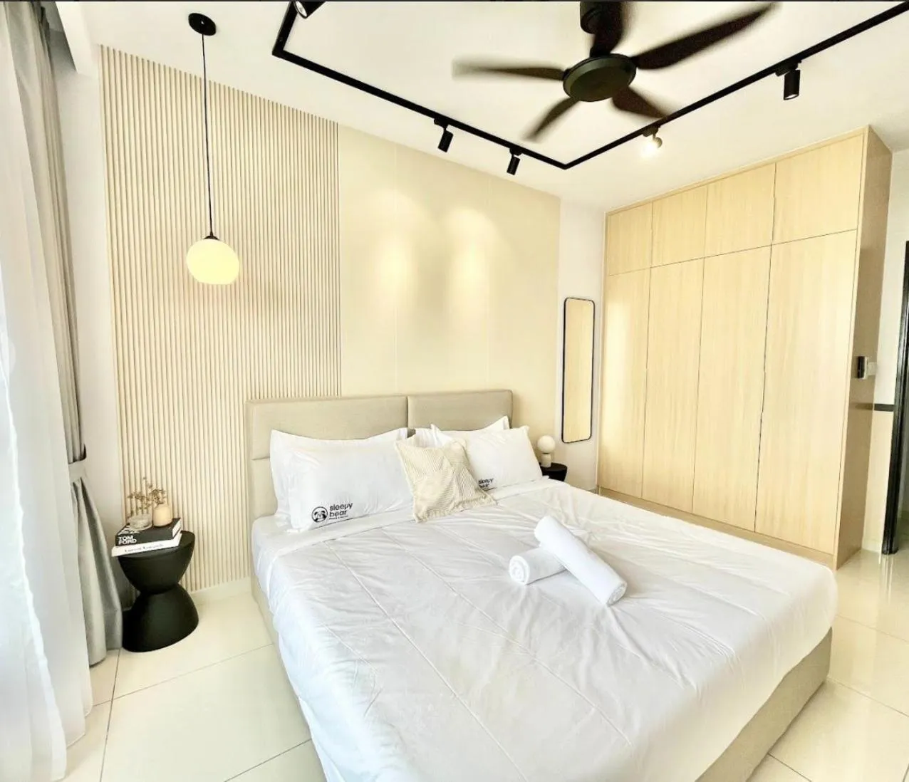 Bed in Gaia Residence, Gamuda Gardens Rawang by Sleepy Bear
