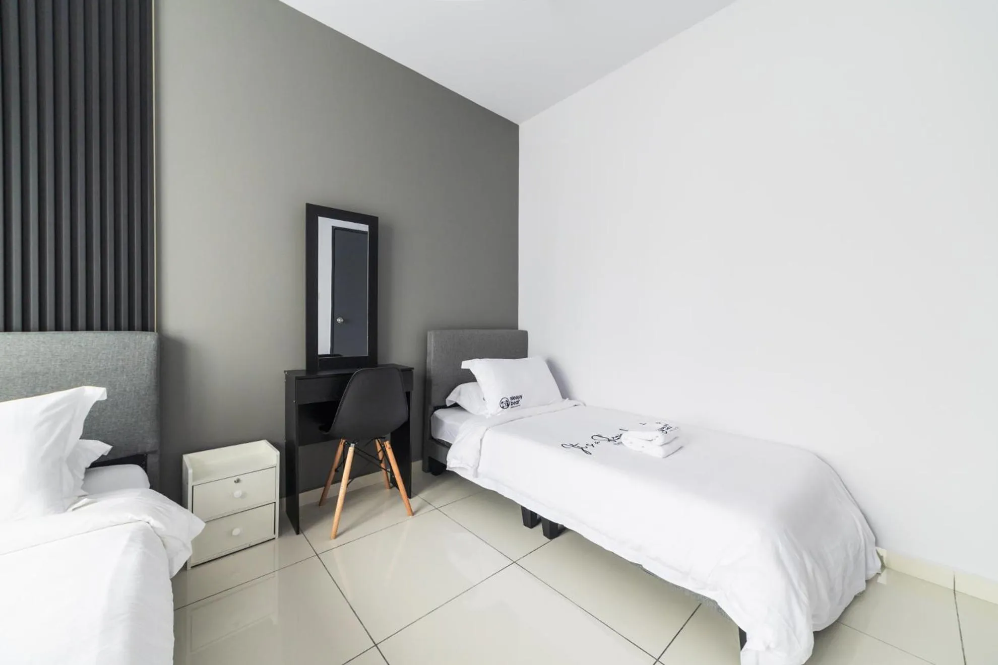 Bed in Gaia Residence, Gamuda Gardens Rawang by Sleepy Bear
