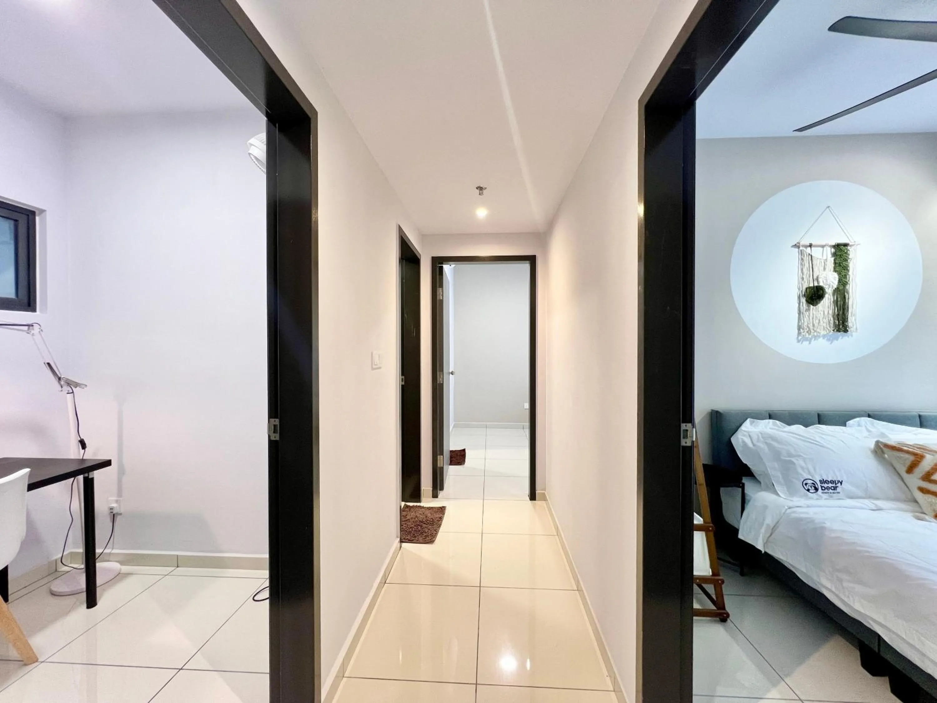 Bed in Gaia Residence, Gamuda Gardens Rawang by Sleepy Bear