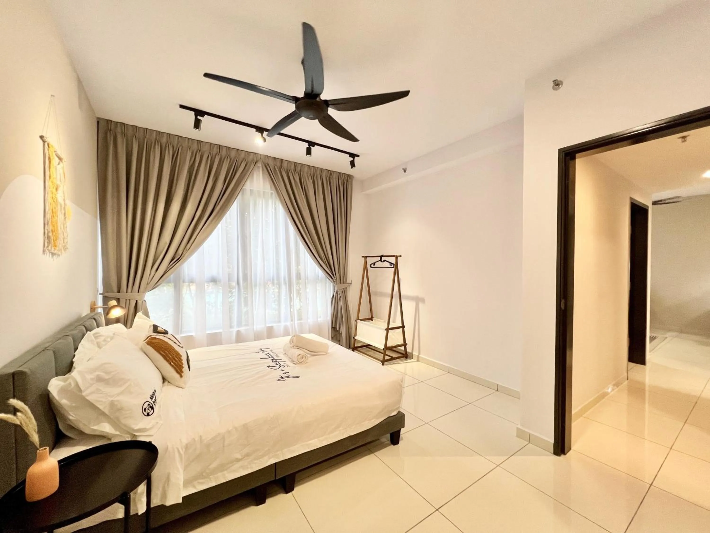 Bed in Gaia Residence, Gamuda Gardens Rawang by Sleepy Bear