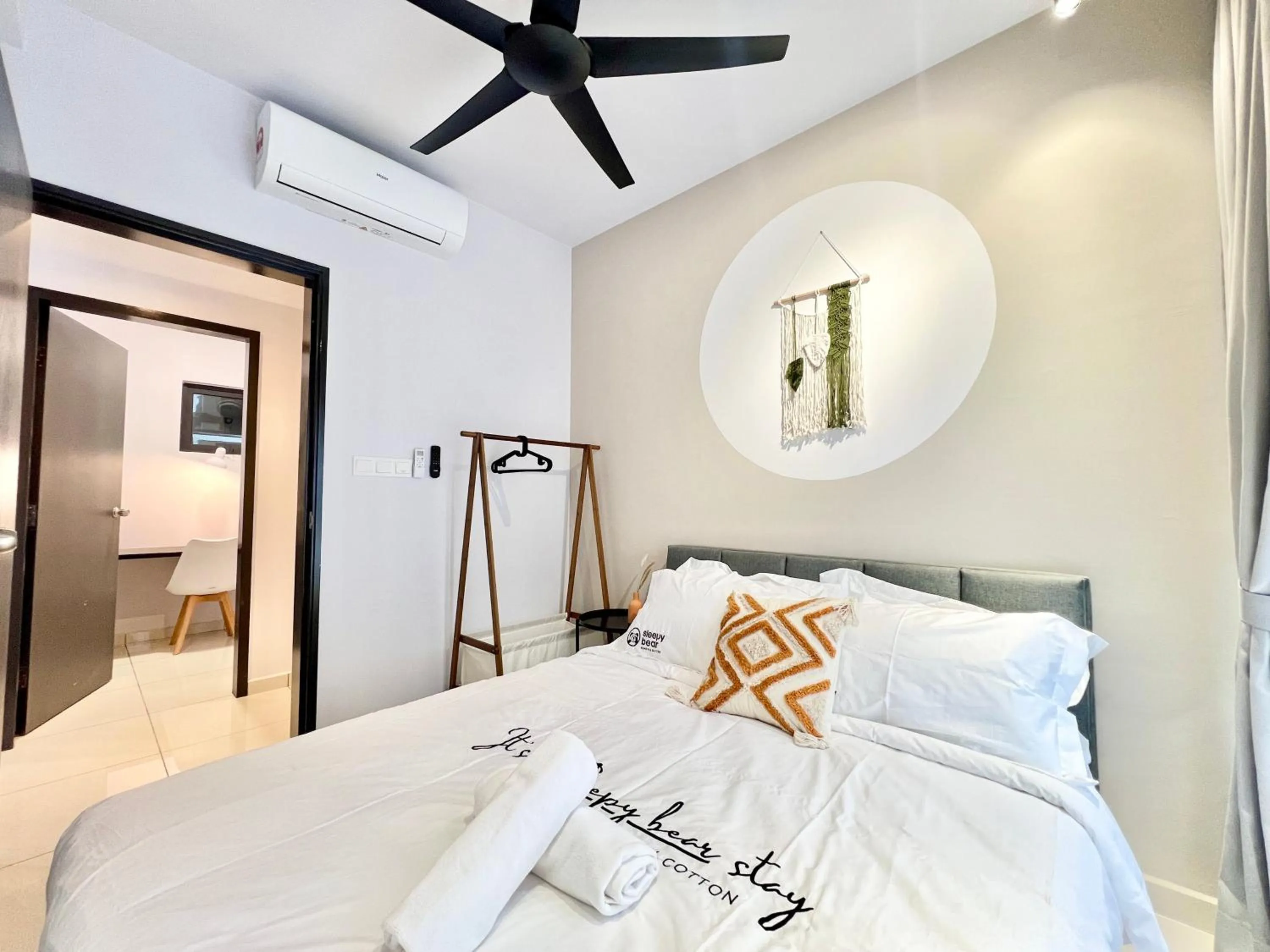 Bed in Gaia Residence, Gamuda Gardens Rawang by Sleepy Bear