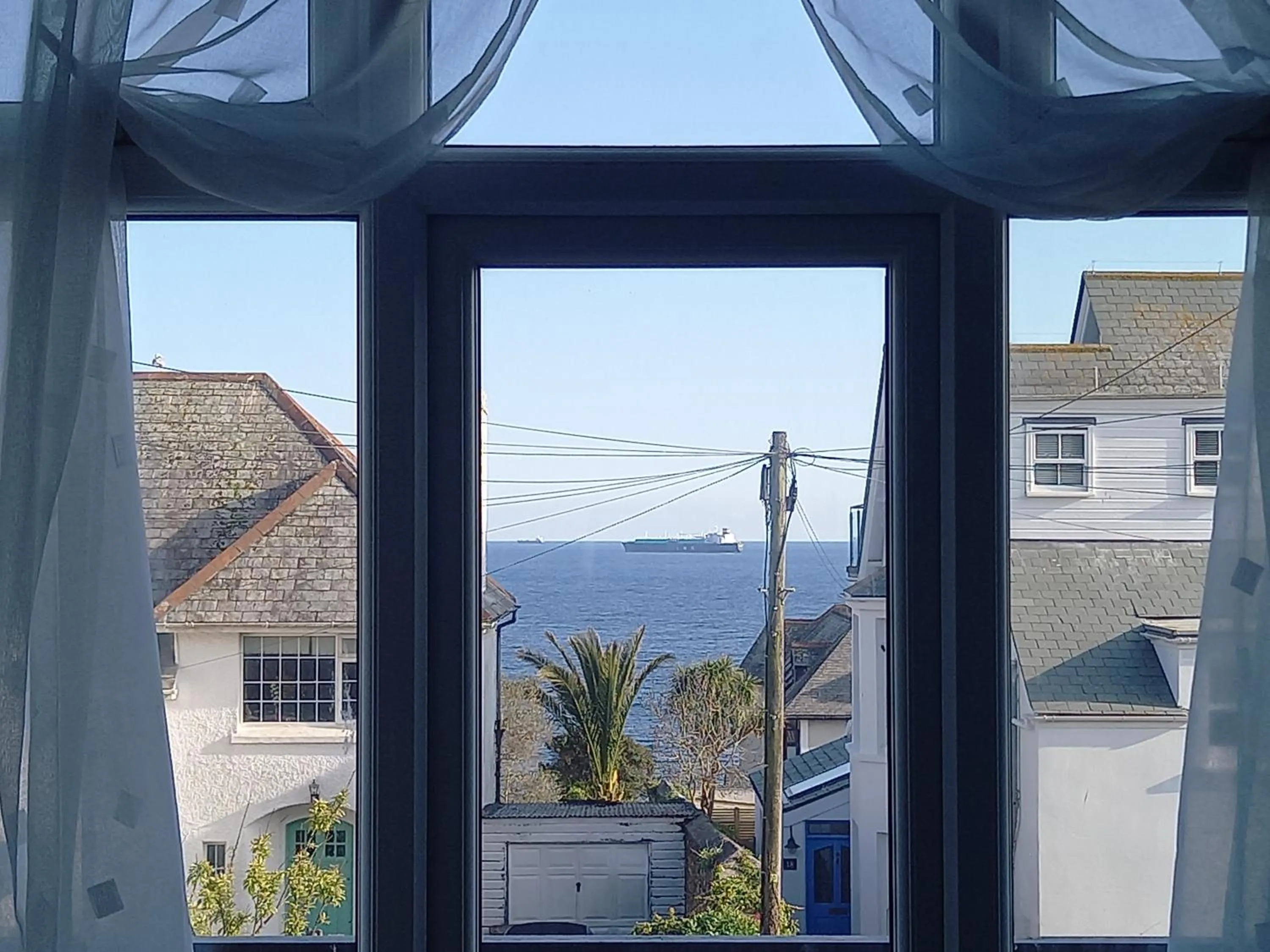 Sea view in Falmouth Lodge