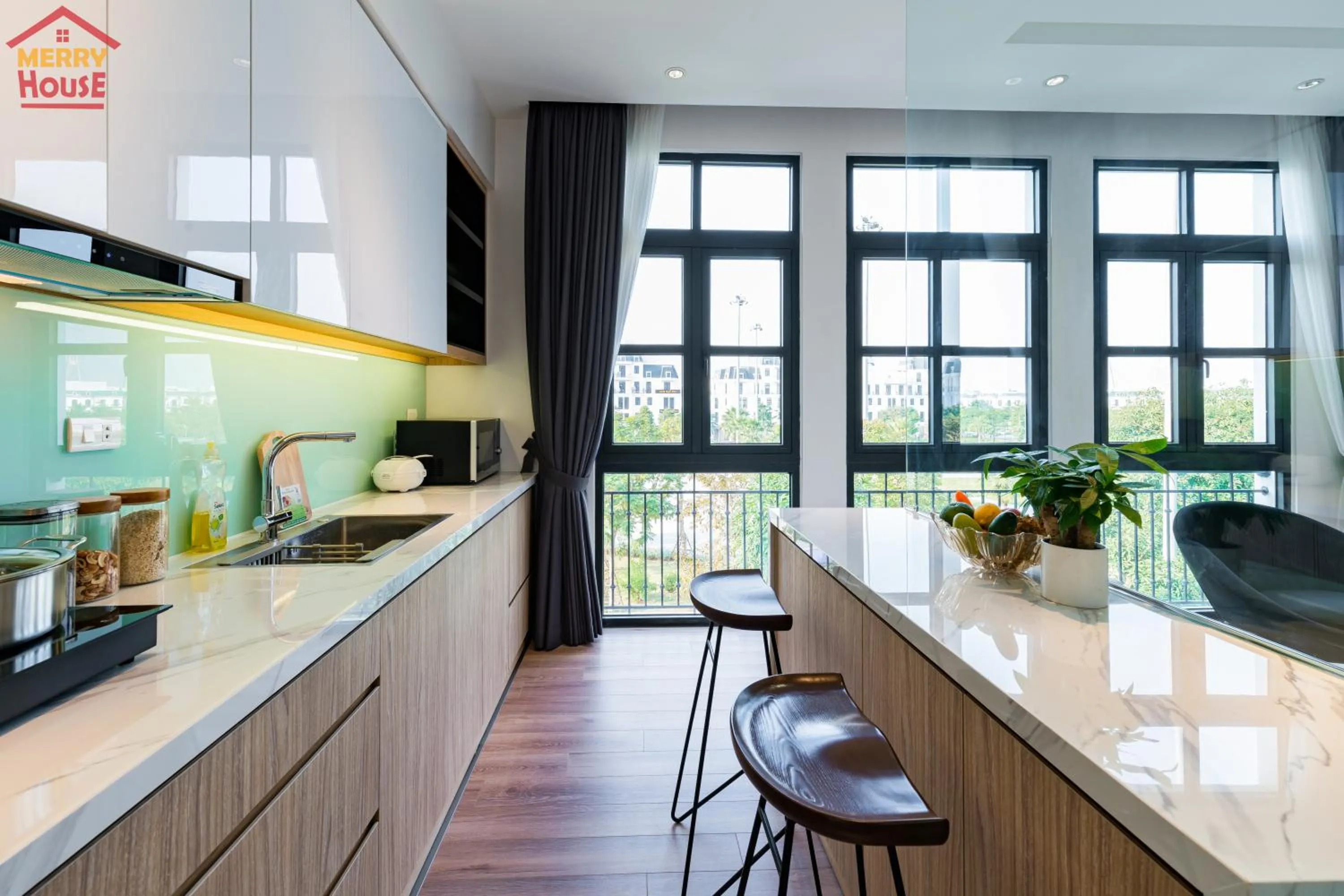 Kitchen or kitchenette in Merry House Imperia