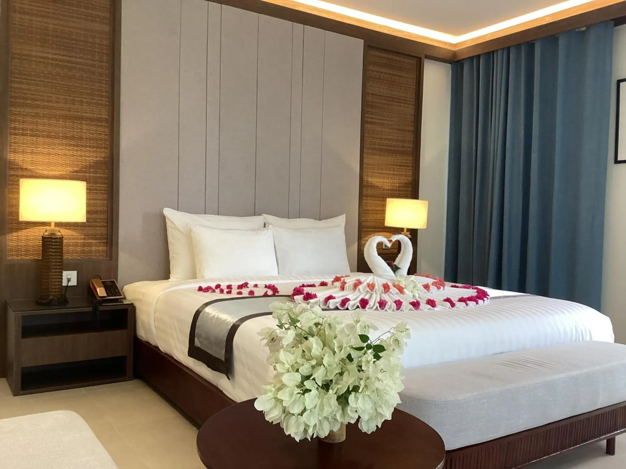 Bed in Sonaga Beach Resort & Villas Phu Quoc