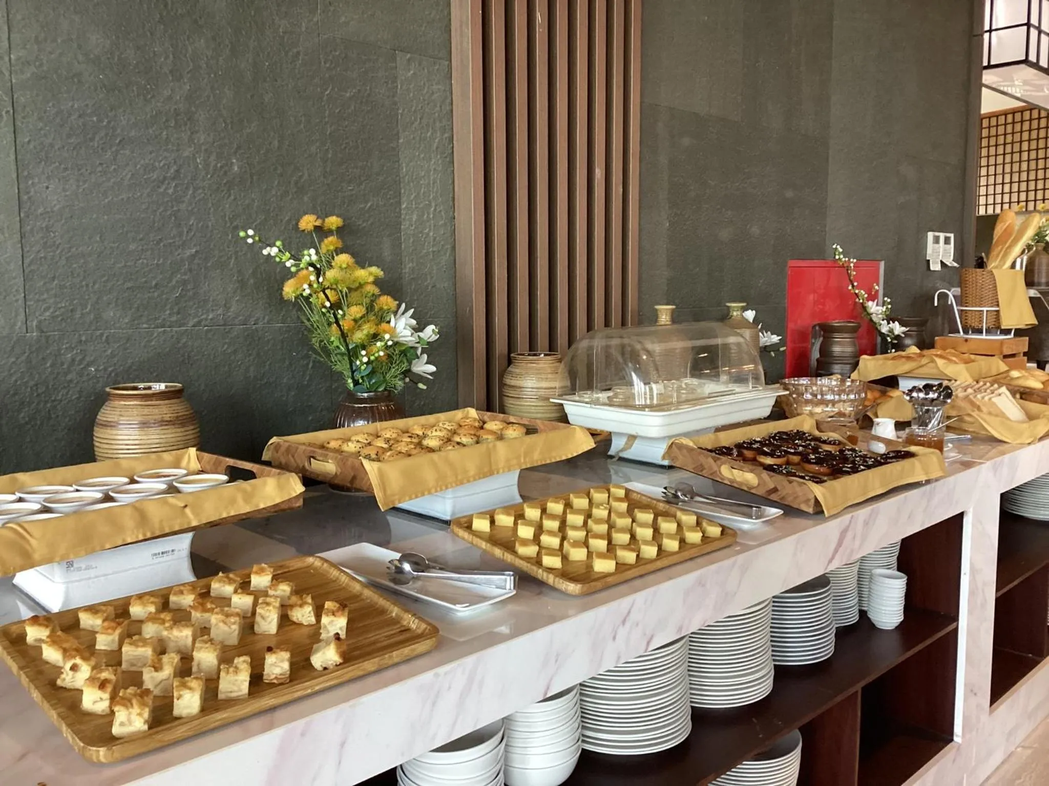 Buffet breakfast in Sonaga Beach Resort & Villas Phu Quoc
