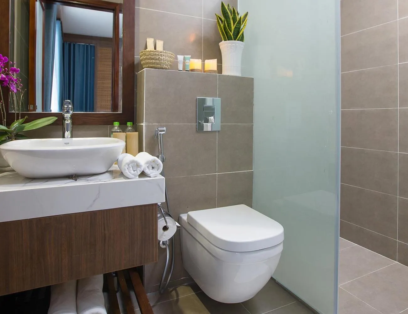 Shower in Sonaga Beach Resort & Villas Phu Quoc