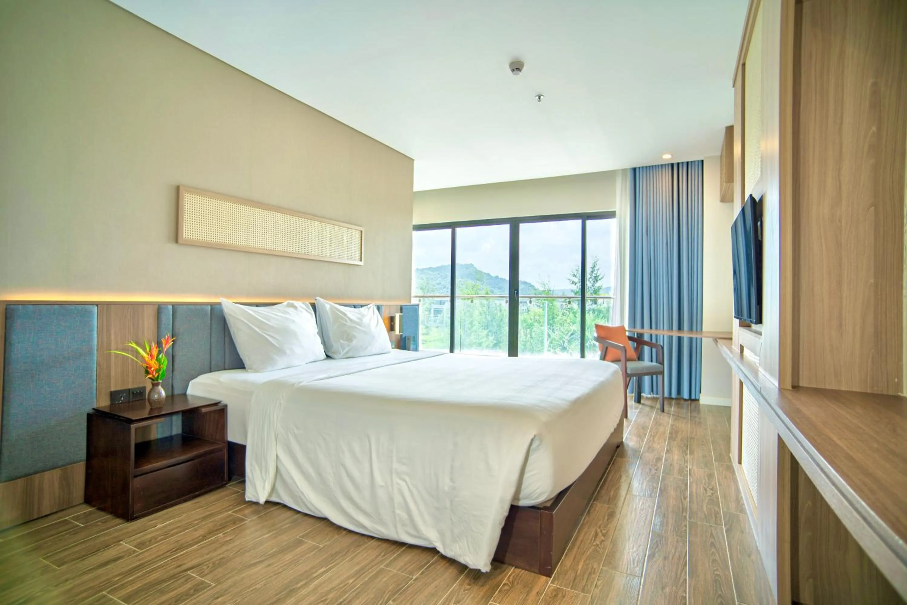 Bedroom, Bed in Sonaga Beach Resort & Villas Phu Quoc