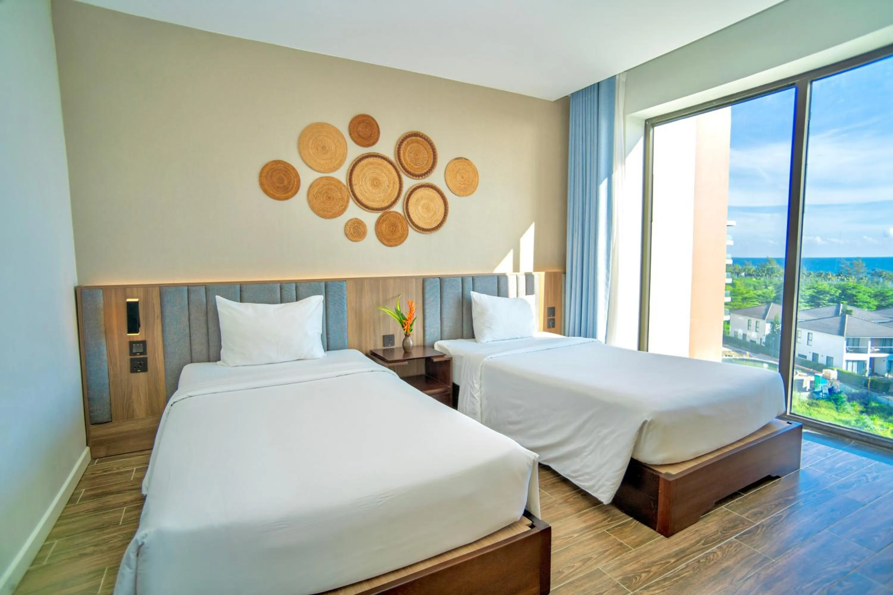 Bedroom, Bed in Sonaga Beach Resort & Villas Phu Quoc