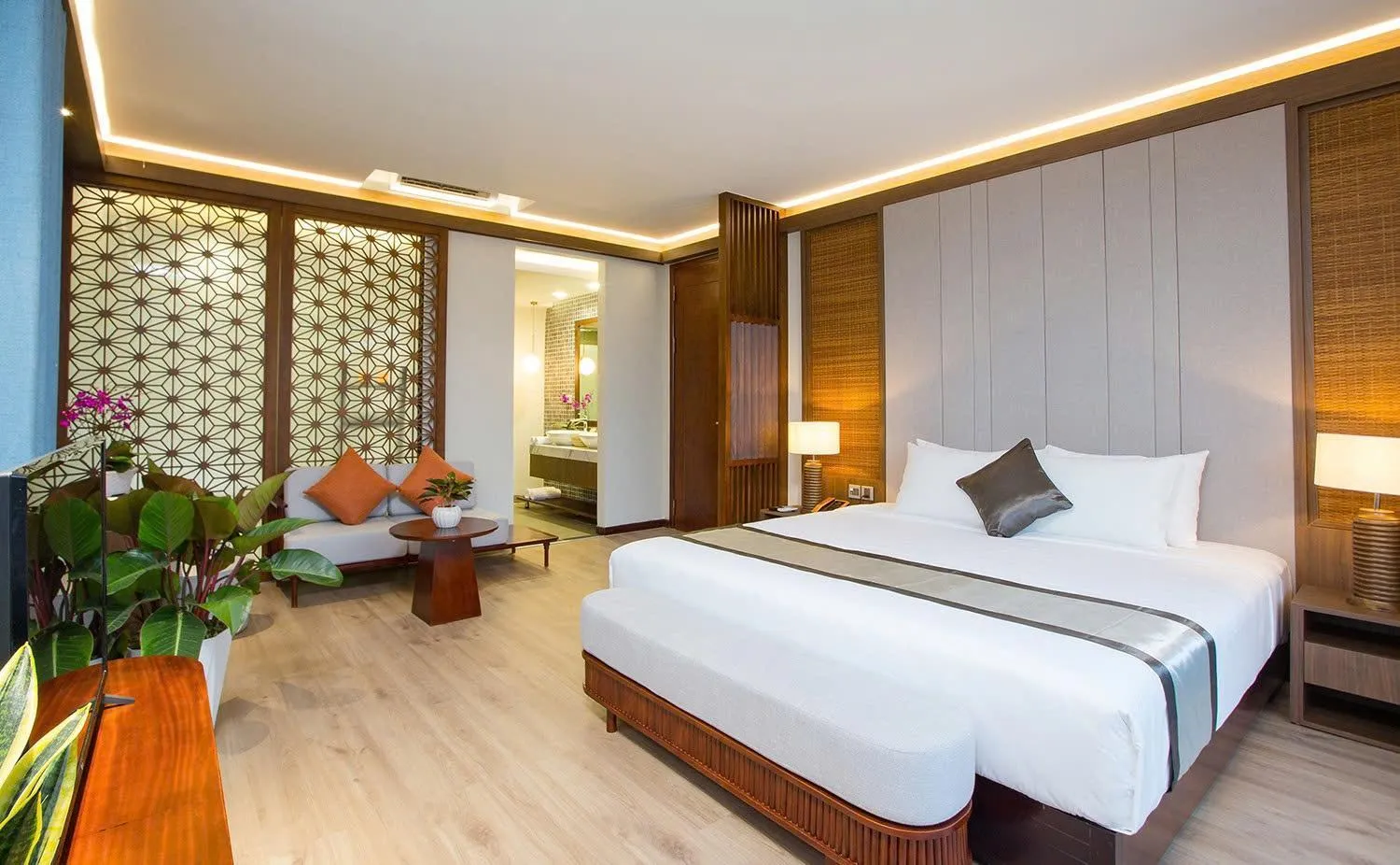 Bedroom, Bed in Sonaga Beach Resort & Villas Phu Quoc