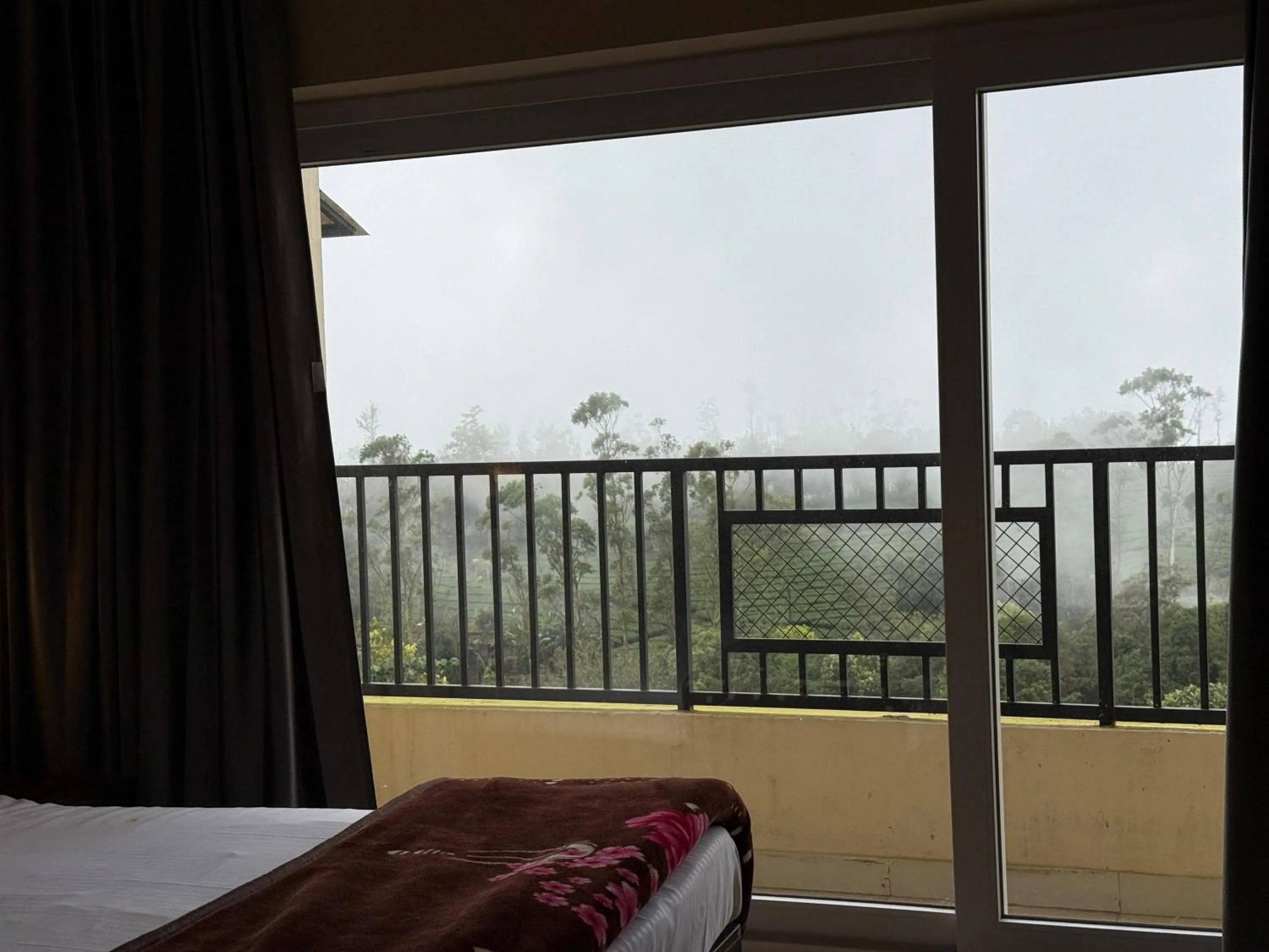 View (from property/room), Bed in Biglaand Dew Castle