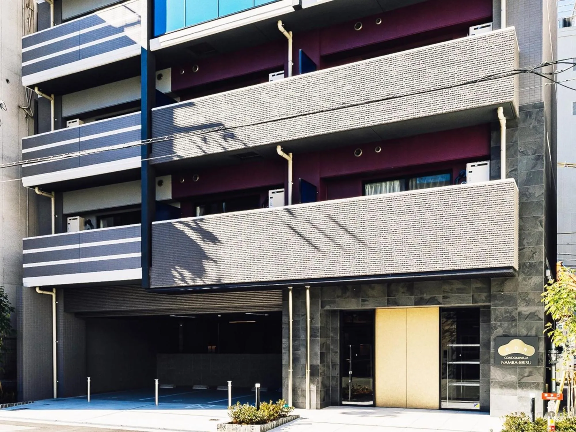 Property building in BON Condominium Namba Ebisu