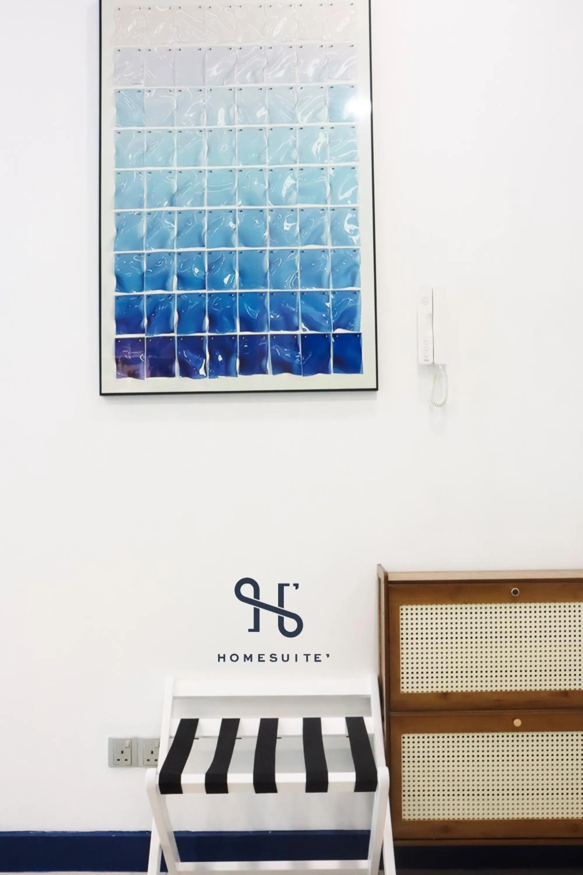 Decorative detail in Homesuite' Home at The Loft