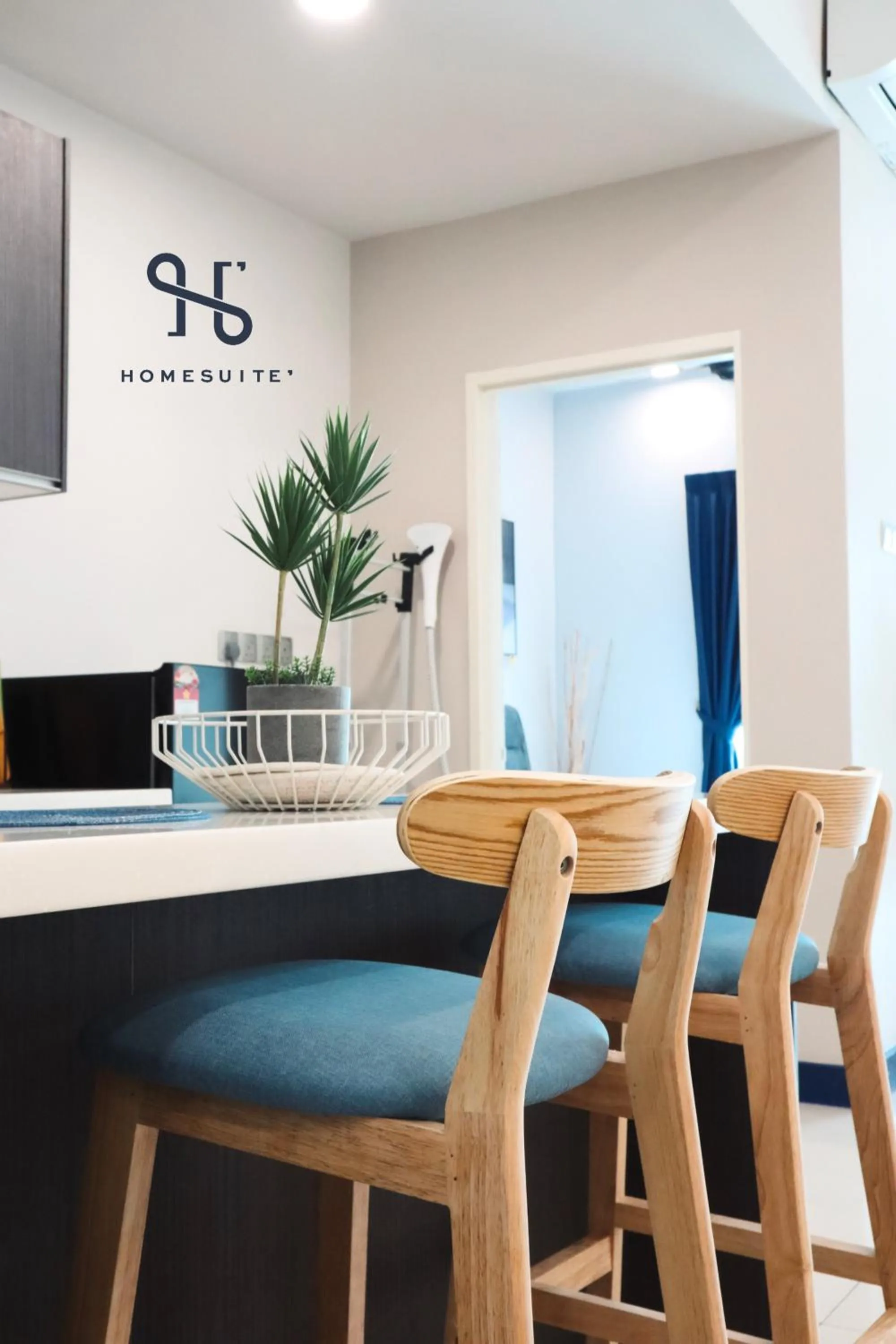 Kitchen or kitchenette in Homesuite' Home at The Loft