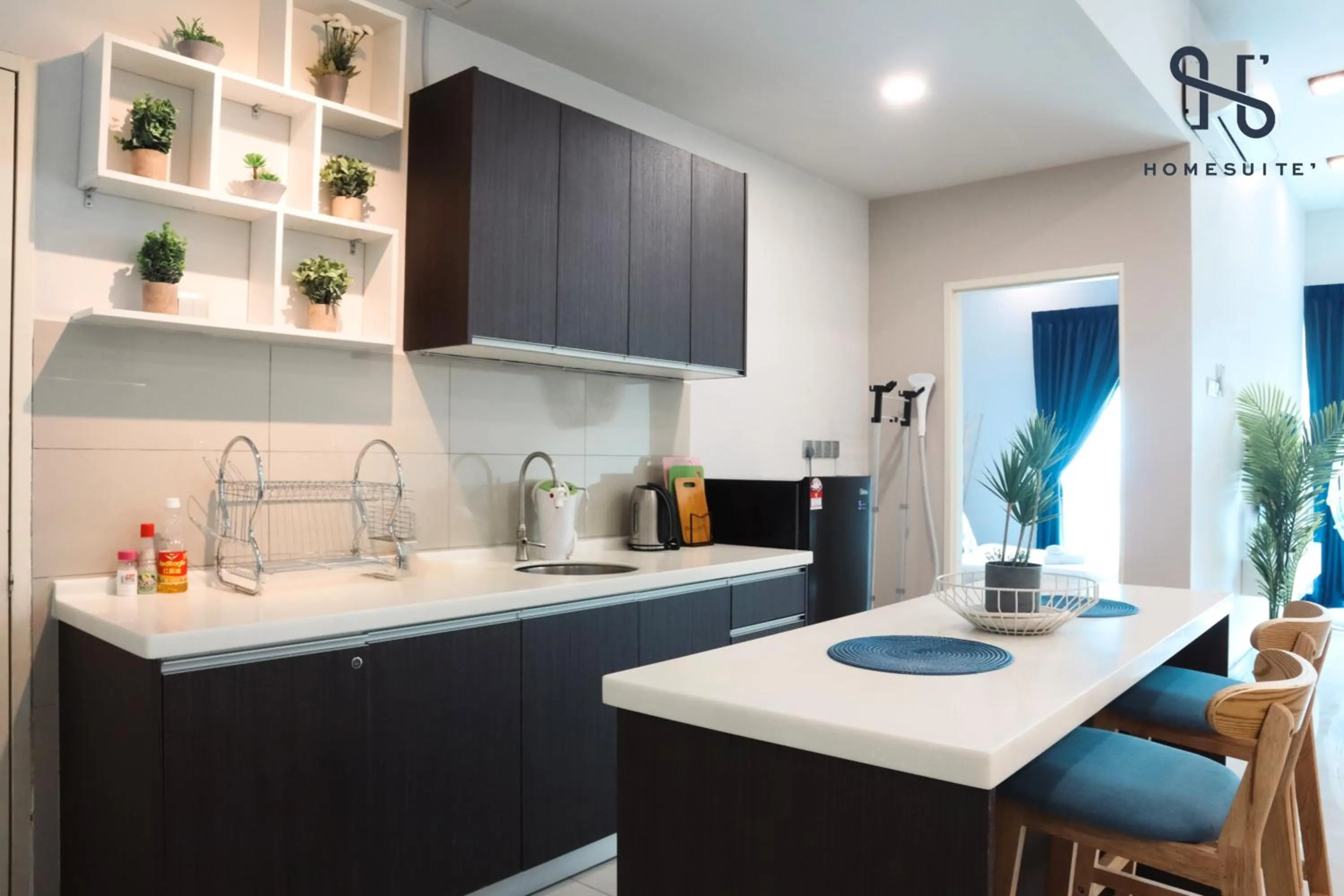 Kitchen or kitchenette in Homesuite' Home at The Loft