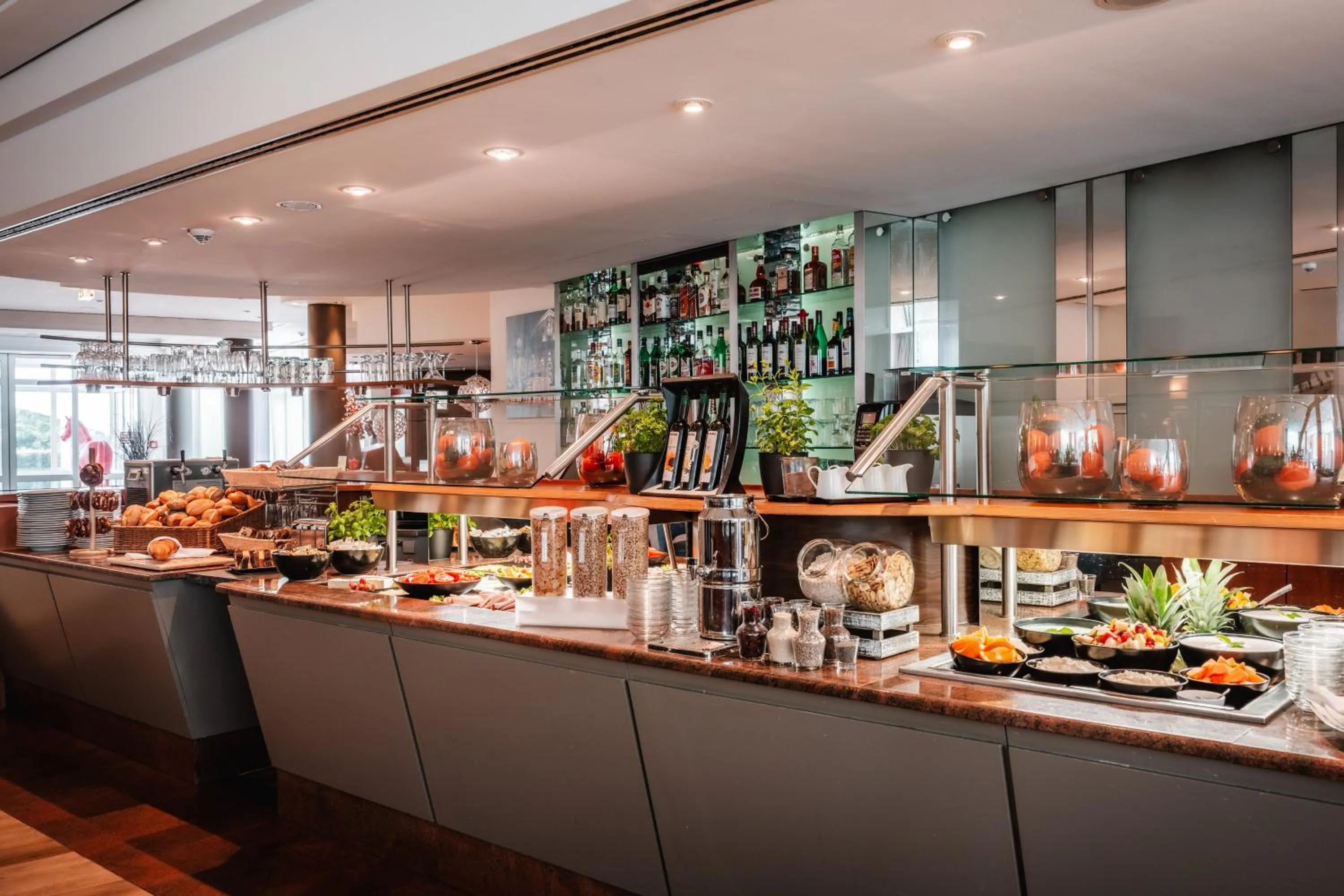 Buffet breakfast in Leonardo Hotel Aachen