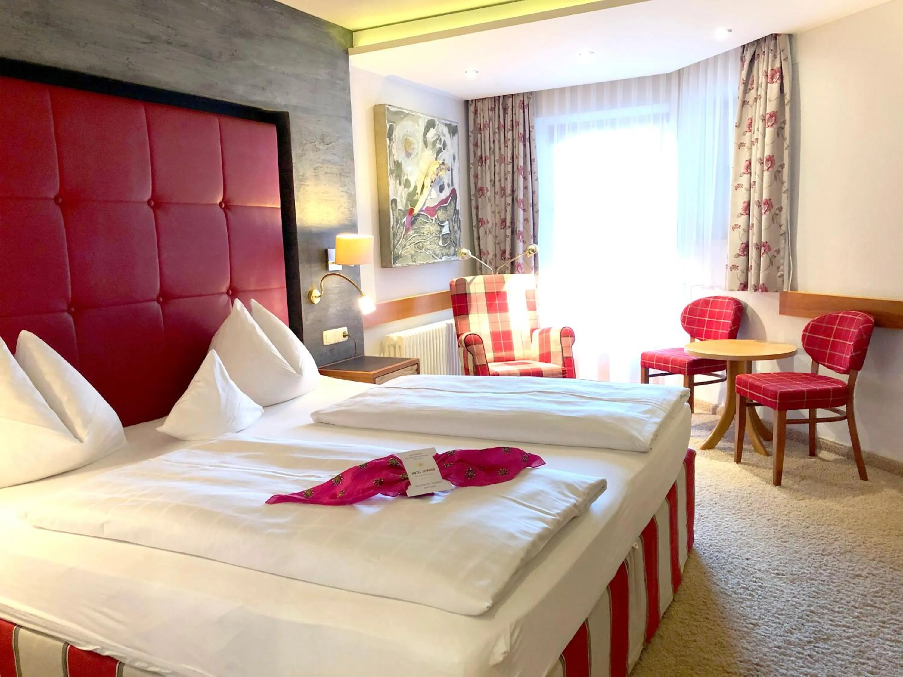 Bed in Hotel Sommer - Urlaubs- und Wellnesshotel