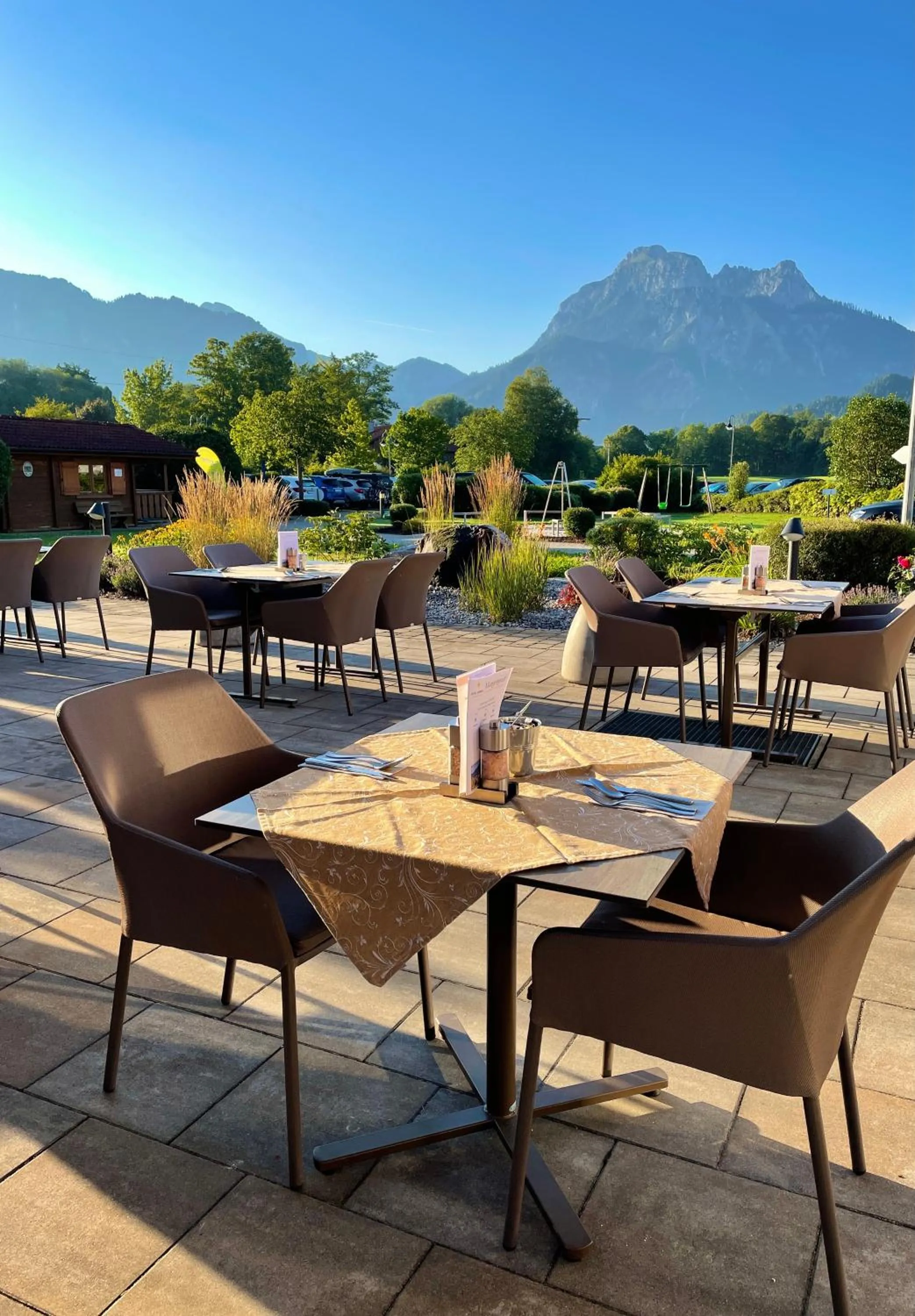 Patio in Hotel Sommer - Urlaubs- und Wellnesshotel