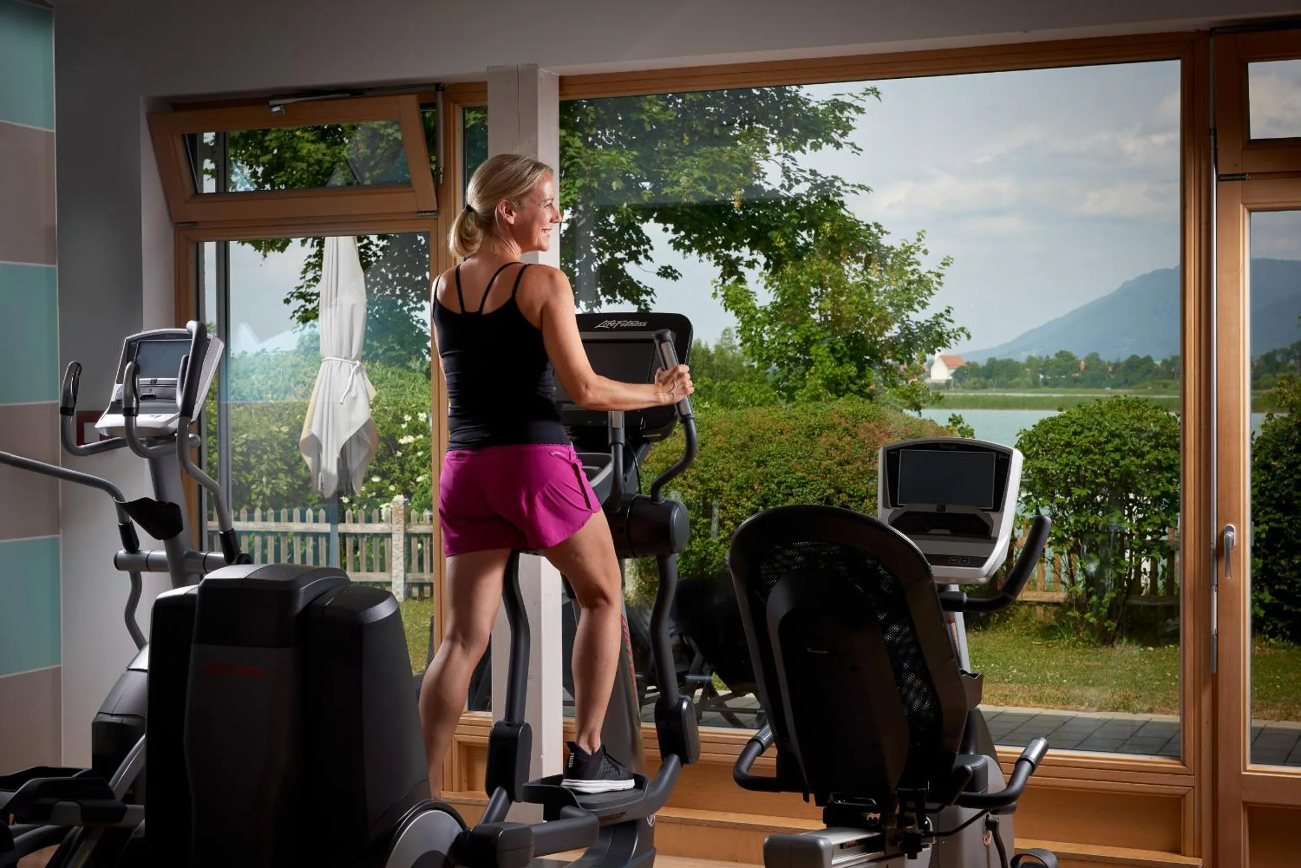Fitness centre/facilities in Hotel Sommer - Urlaubs- und Wellnesshotel