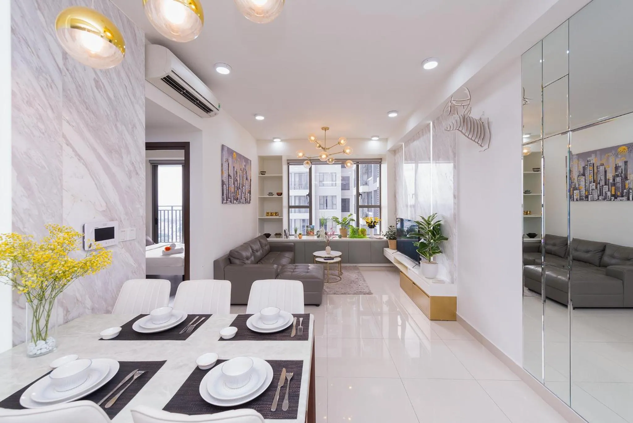 Living room in S Lux Apartment