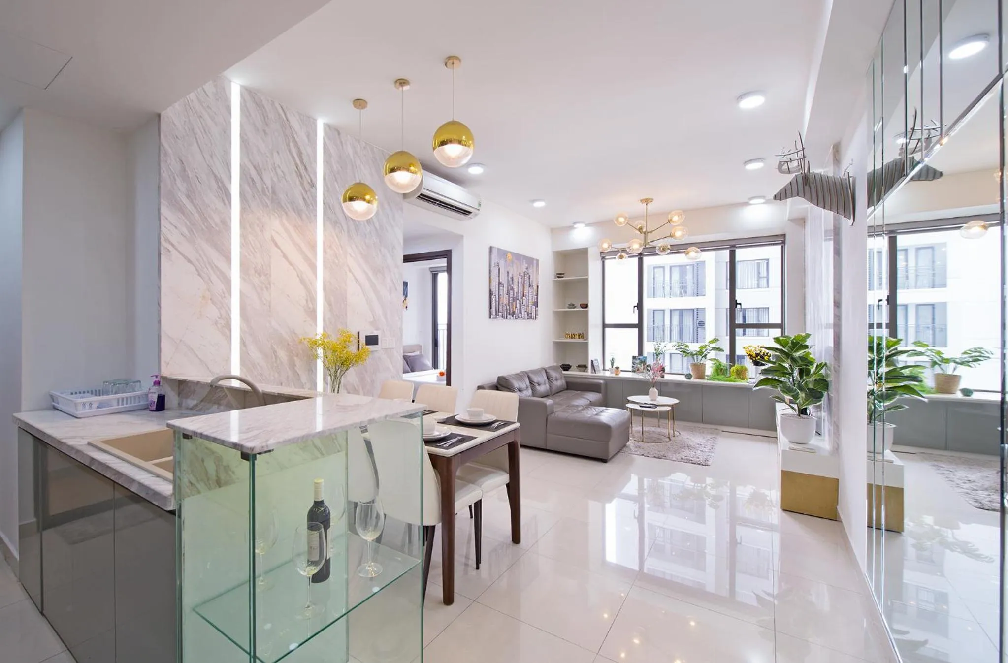 Kitchen or kitchenette in S Lux Apartment