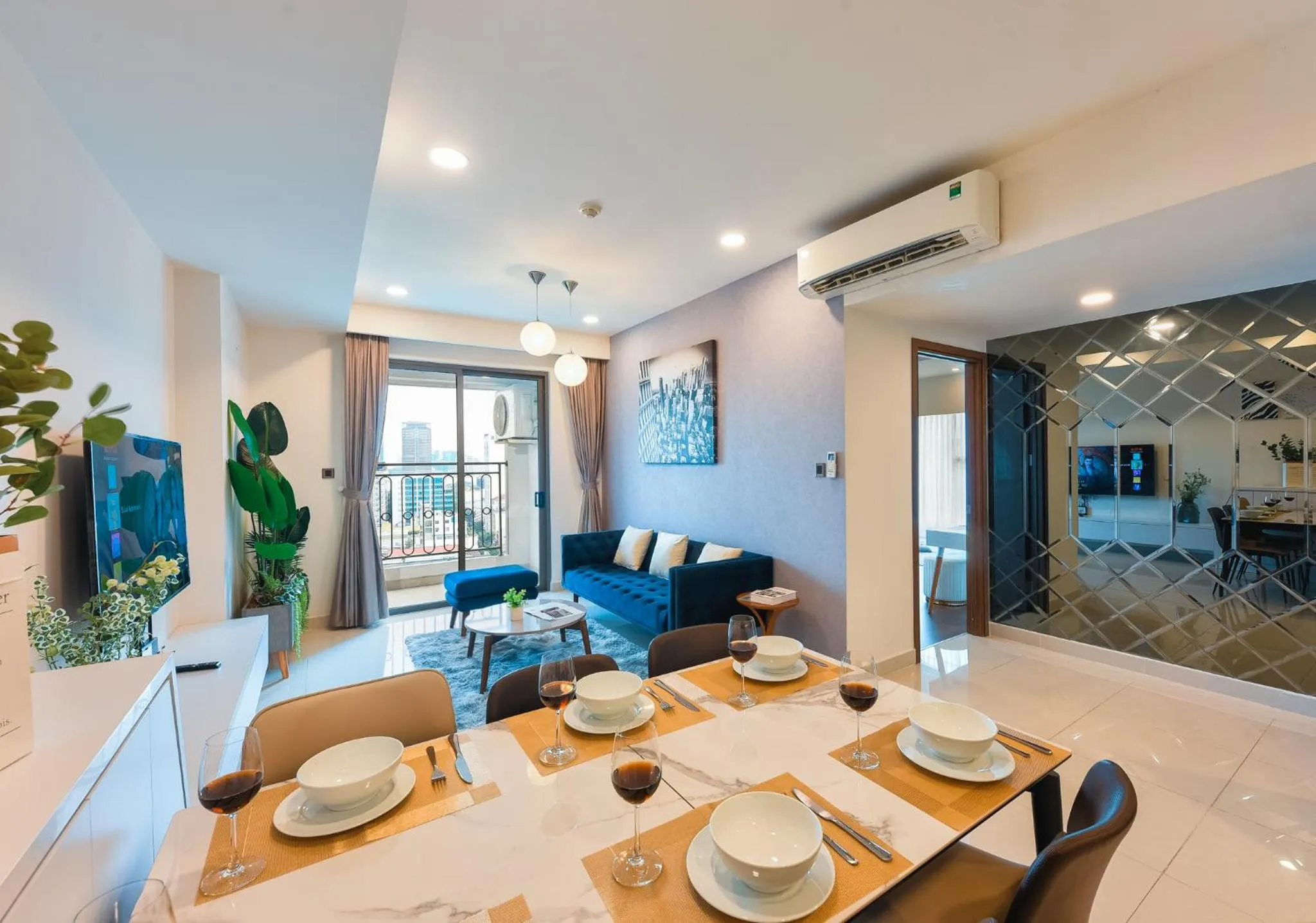 Living room in S Lux Apartment