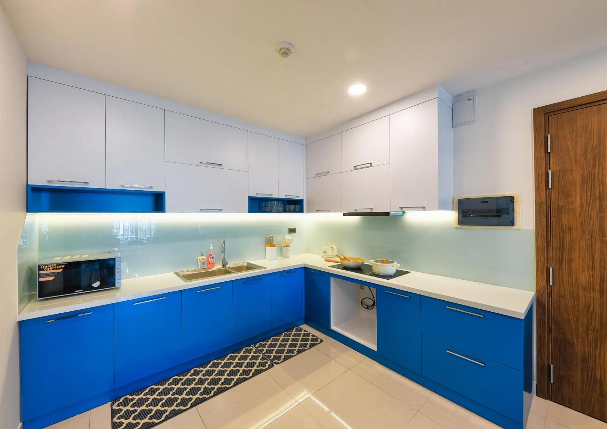 kitchen in S Lux Apartment