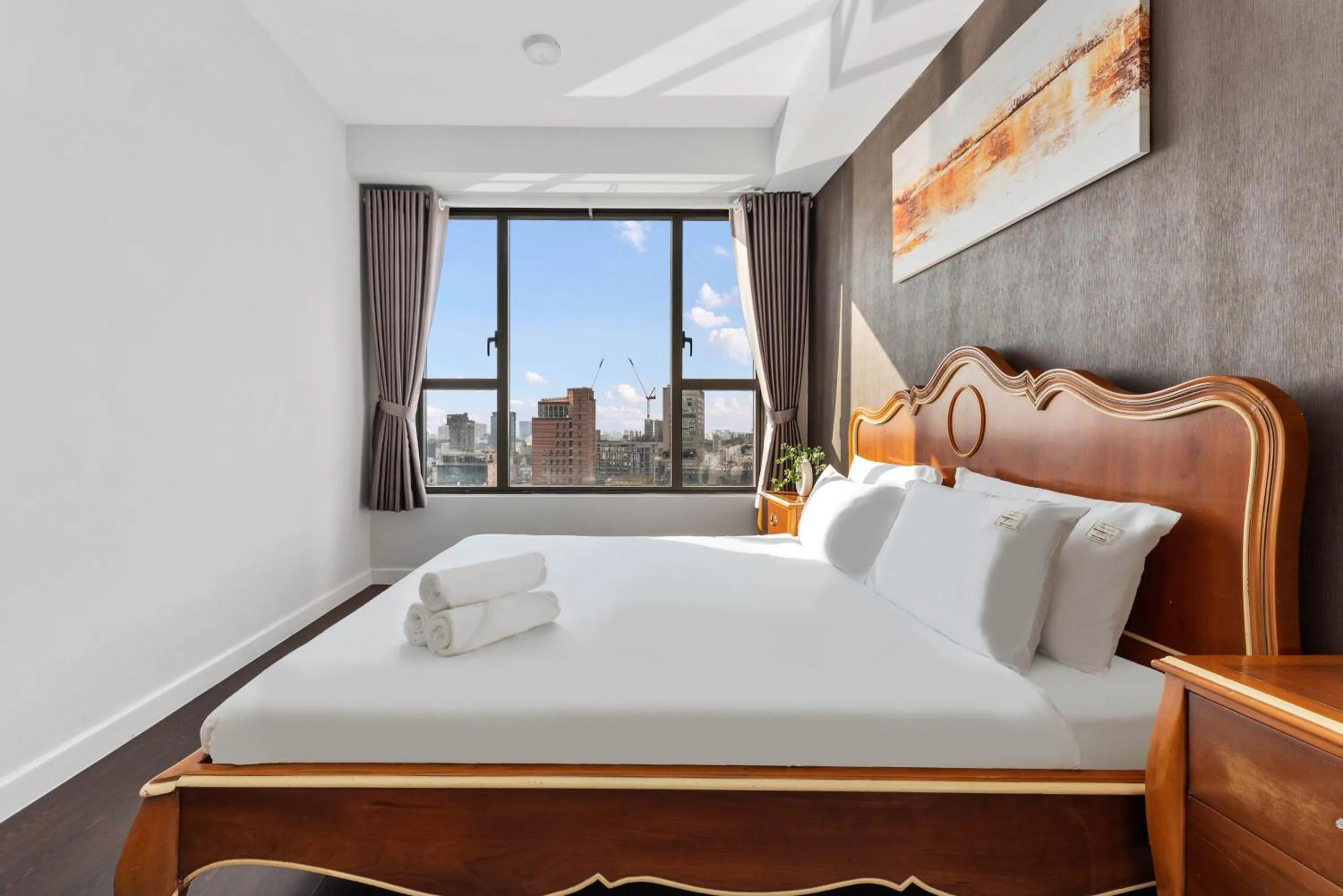 Bedroom, Bed in S Lux Apartment