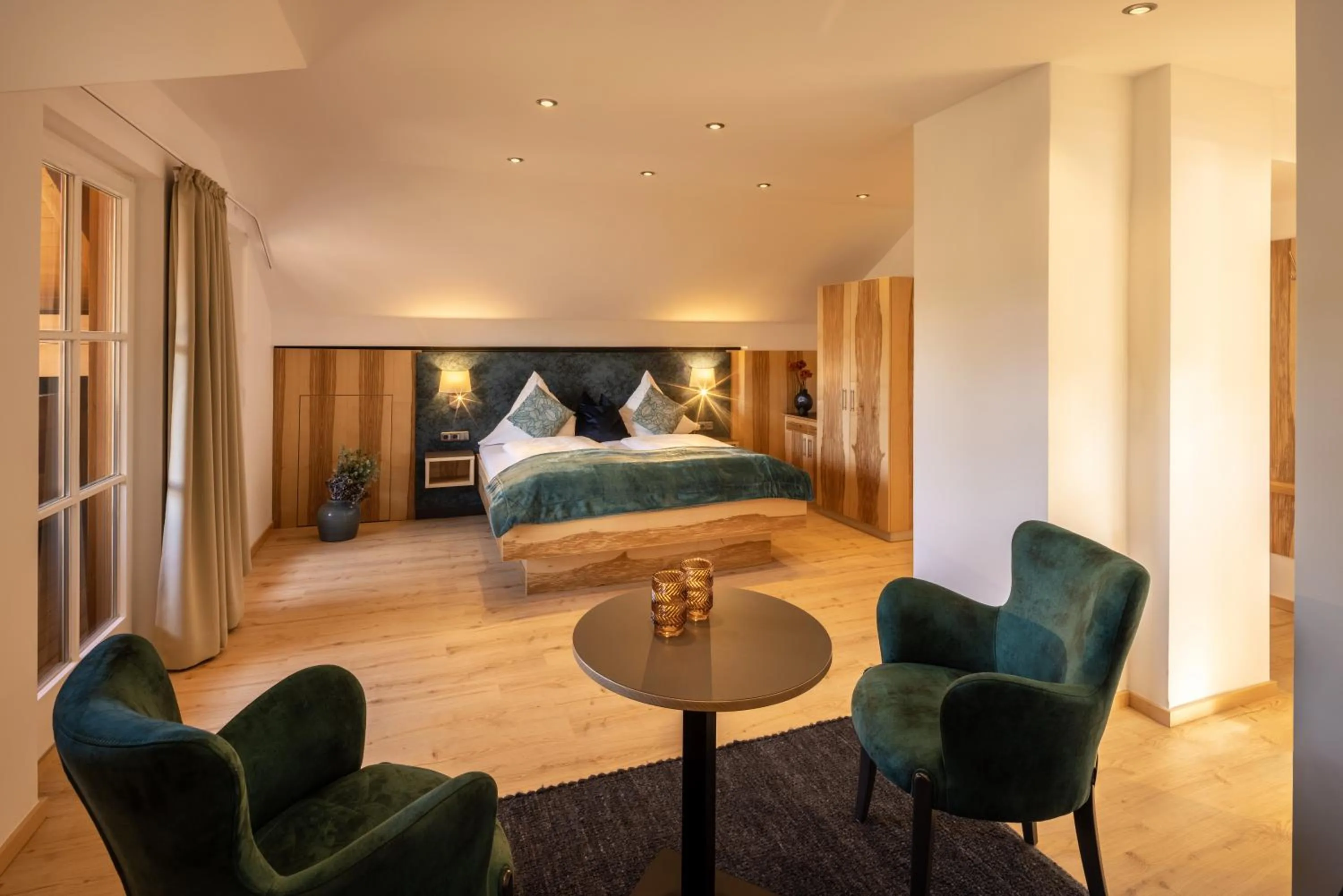 Bed in Hotel Wiedemann