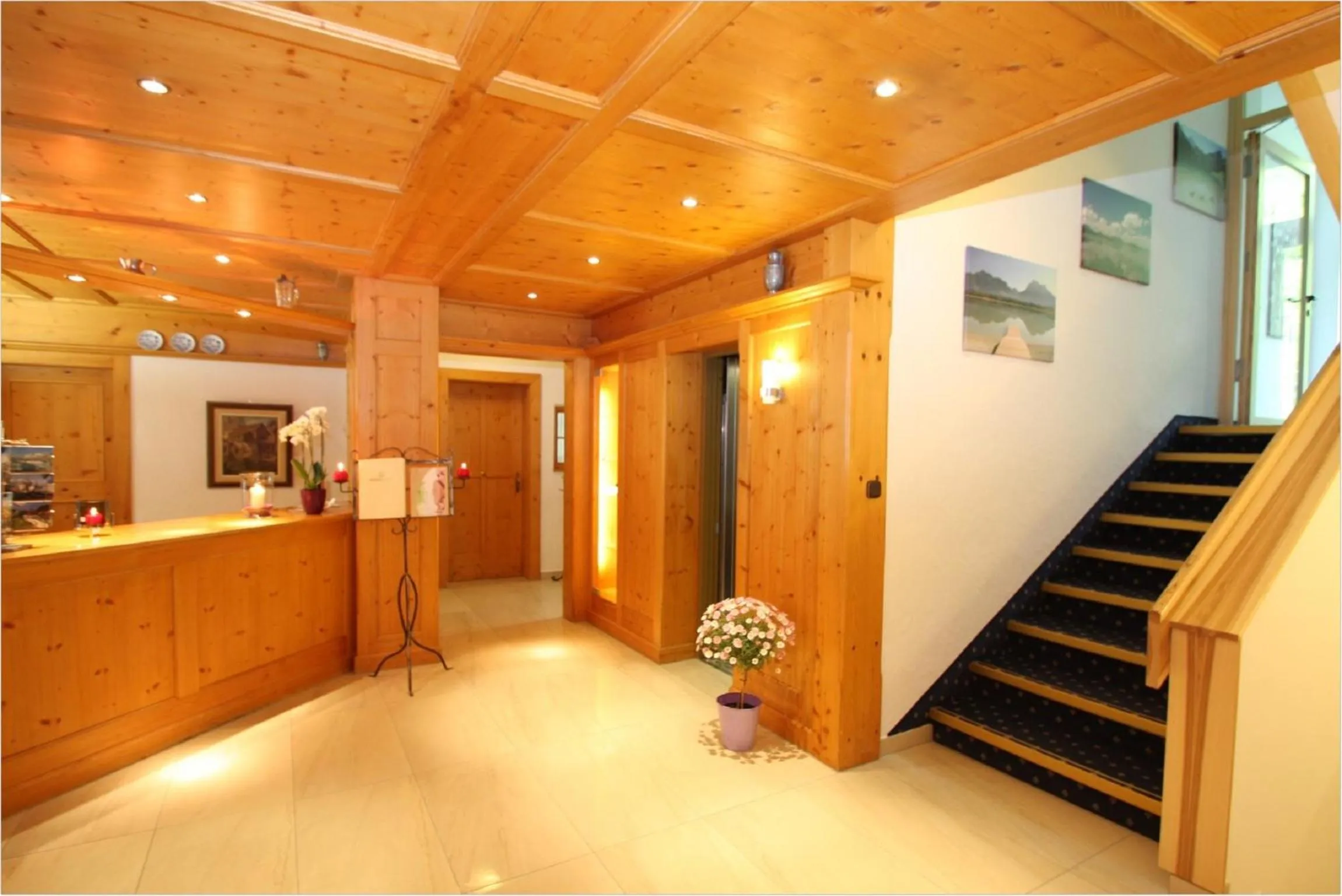 Lobby or reception in Hotel Wiedemann