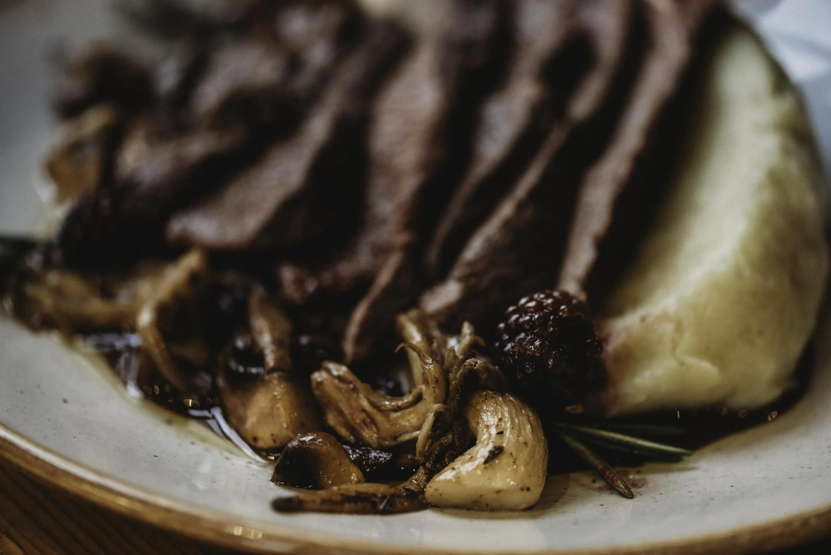 Food and drinks in The White Lion Inn