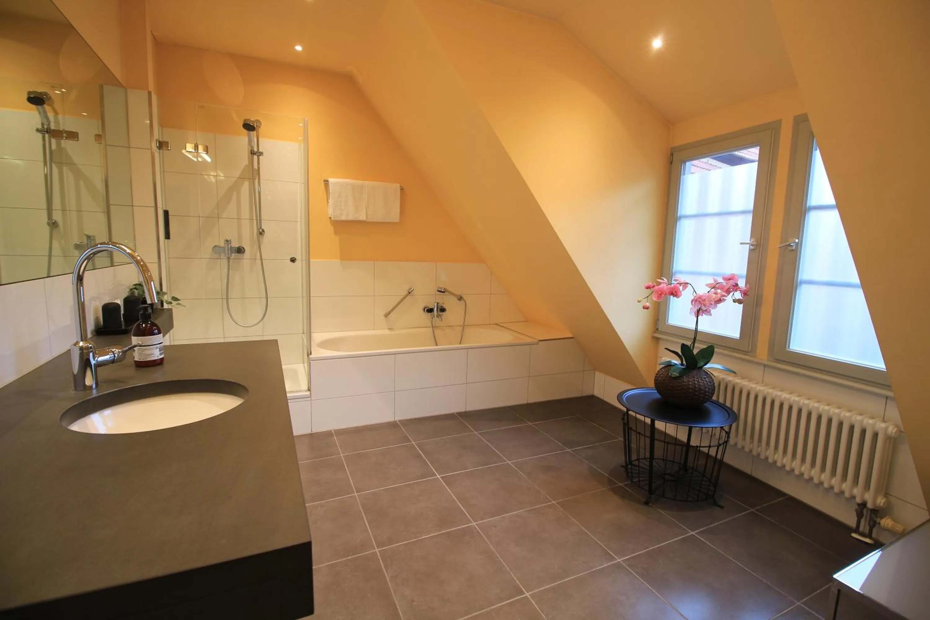 Shower in Hotel Zur Alten Brücke