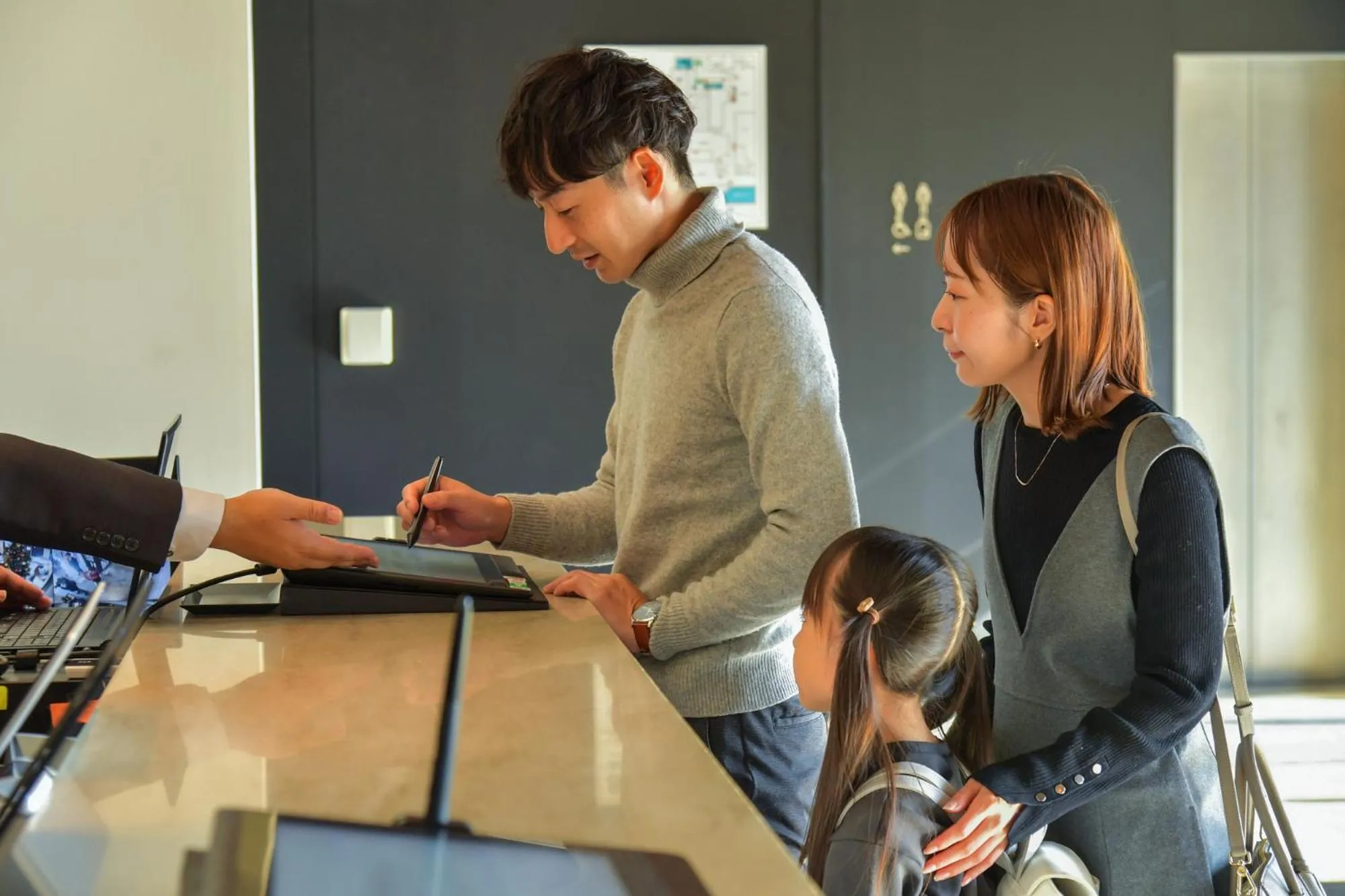 Lobby or reception in Sanco Inn Grande Nagoya -HOTEL & SPA-