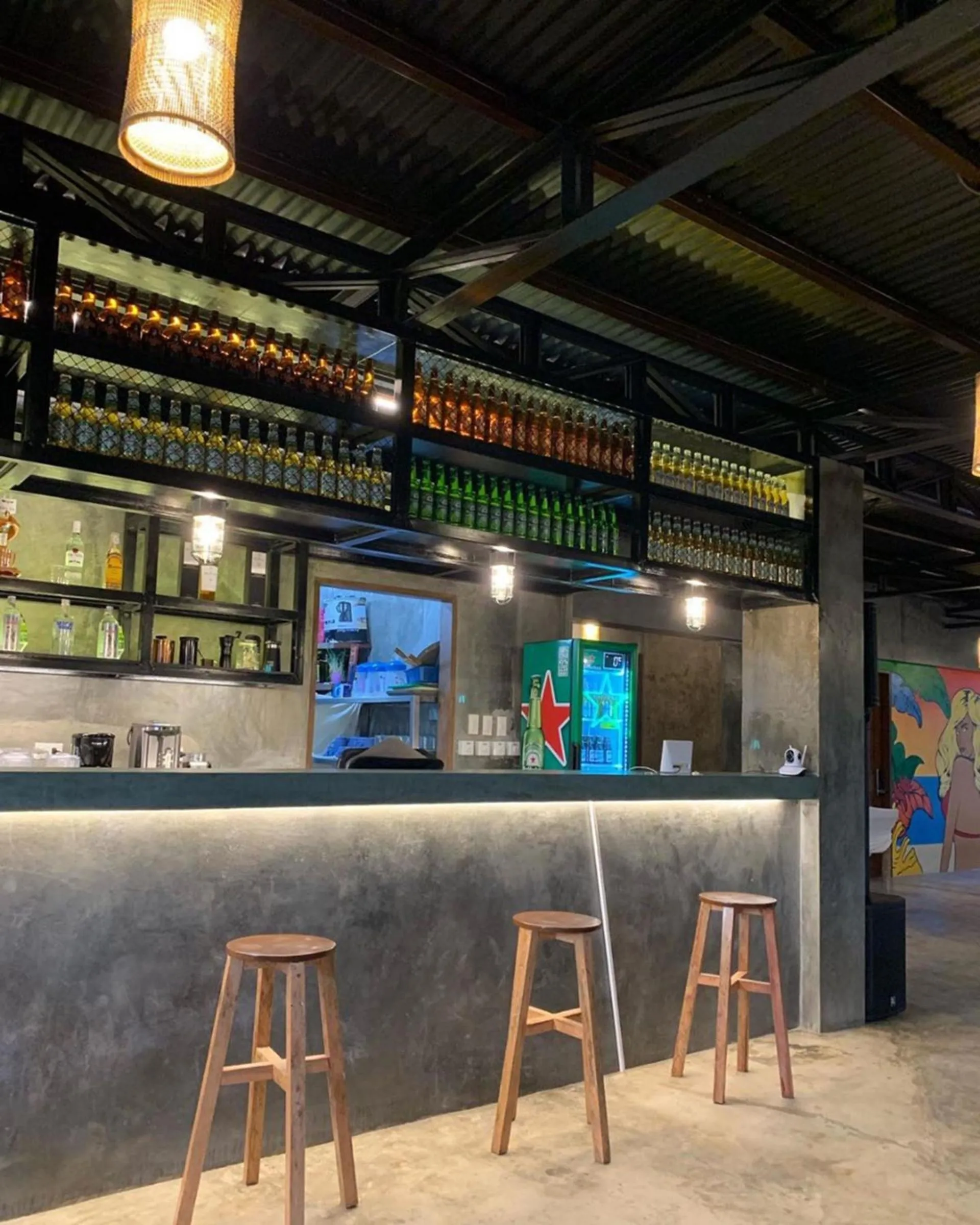 Lounge or bar in Hang Loose Hostel