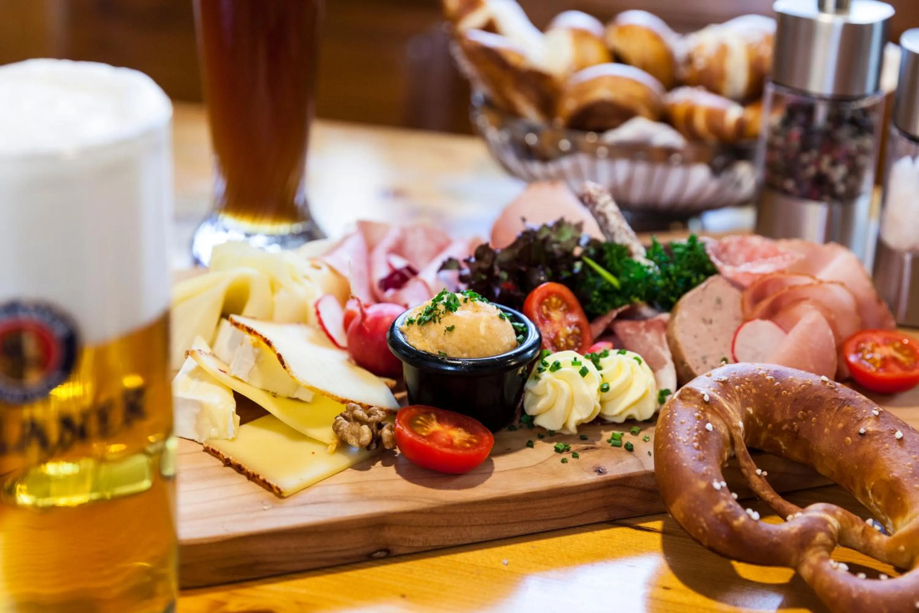 Food close-up in Hotel Die Gams