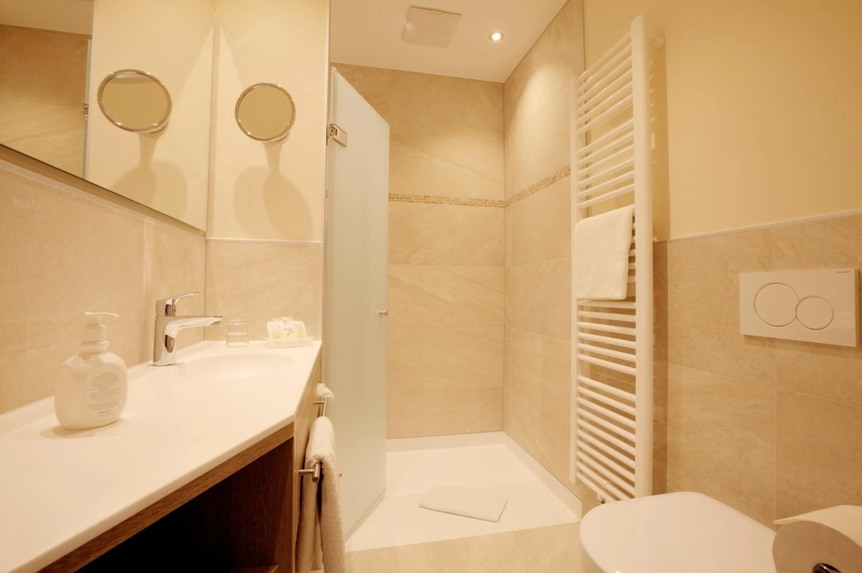 Bathroom in Hotel Die Gams