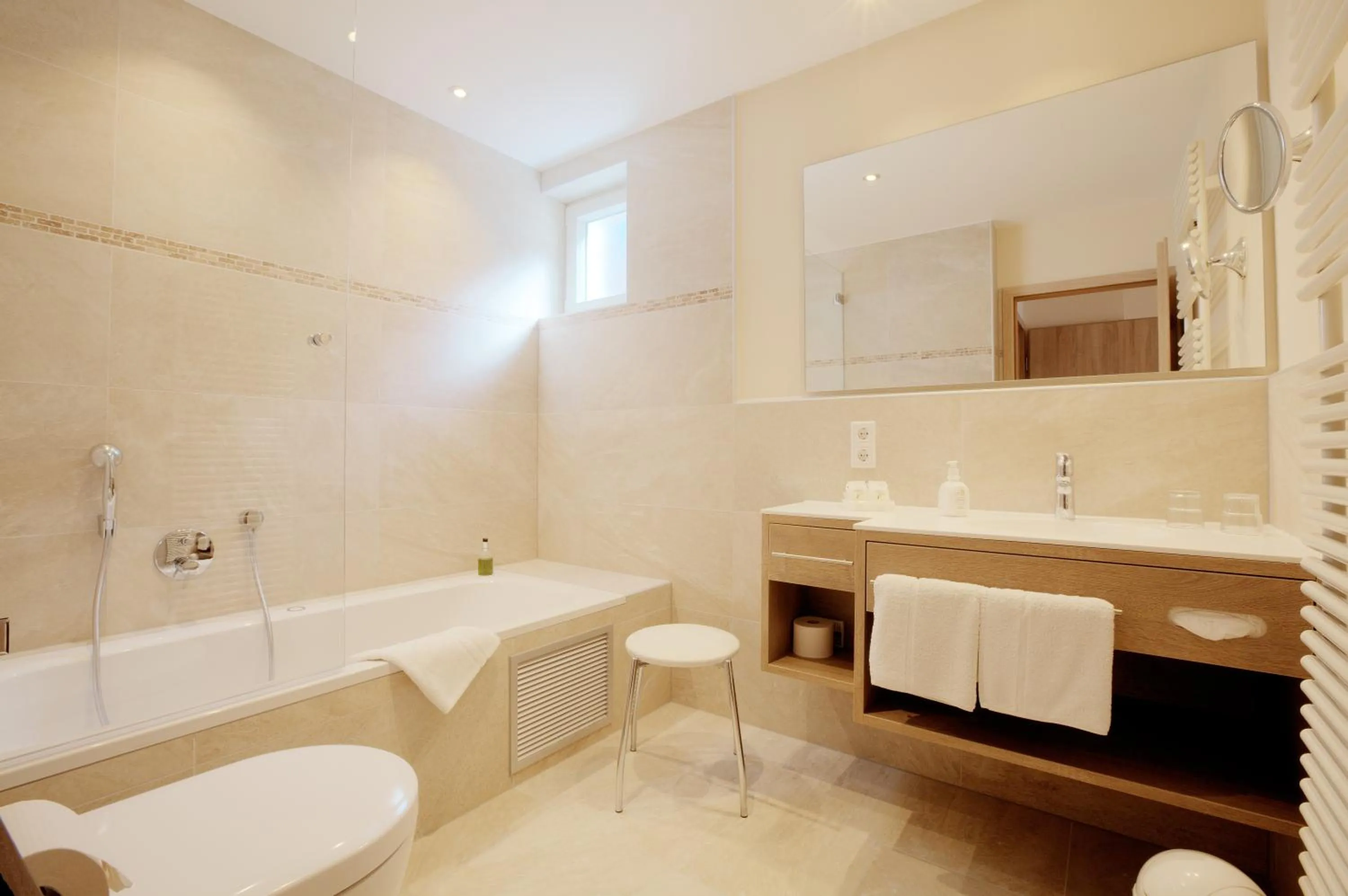 Bathroom in Hotel Die Gams