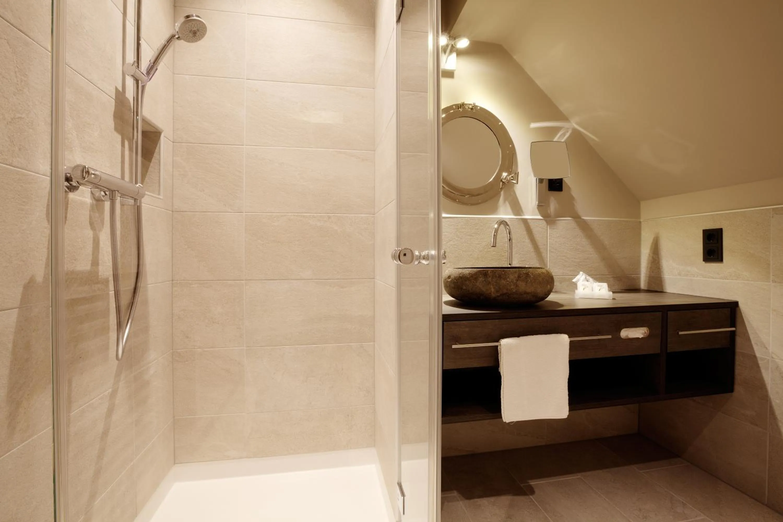 Bathroom in Hotel Die Gams