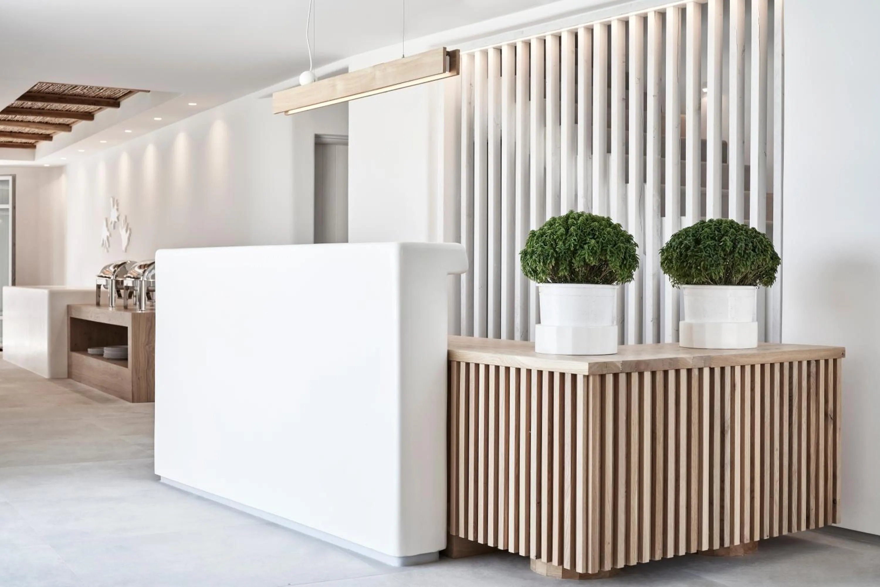 Lobby or reception in Radisson Blu Euphoria Resort, Mykonos